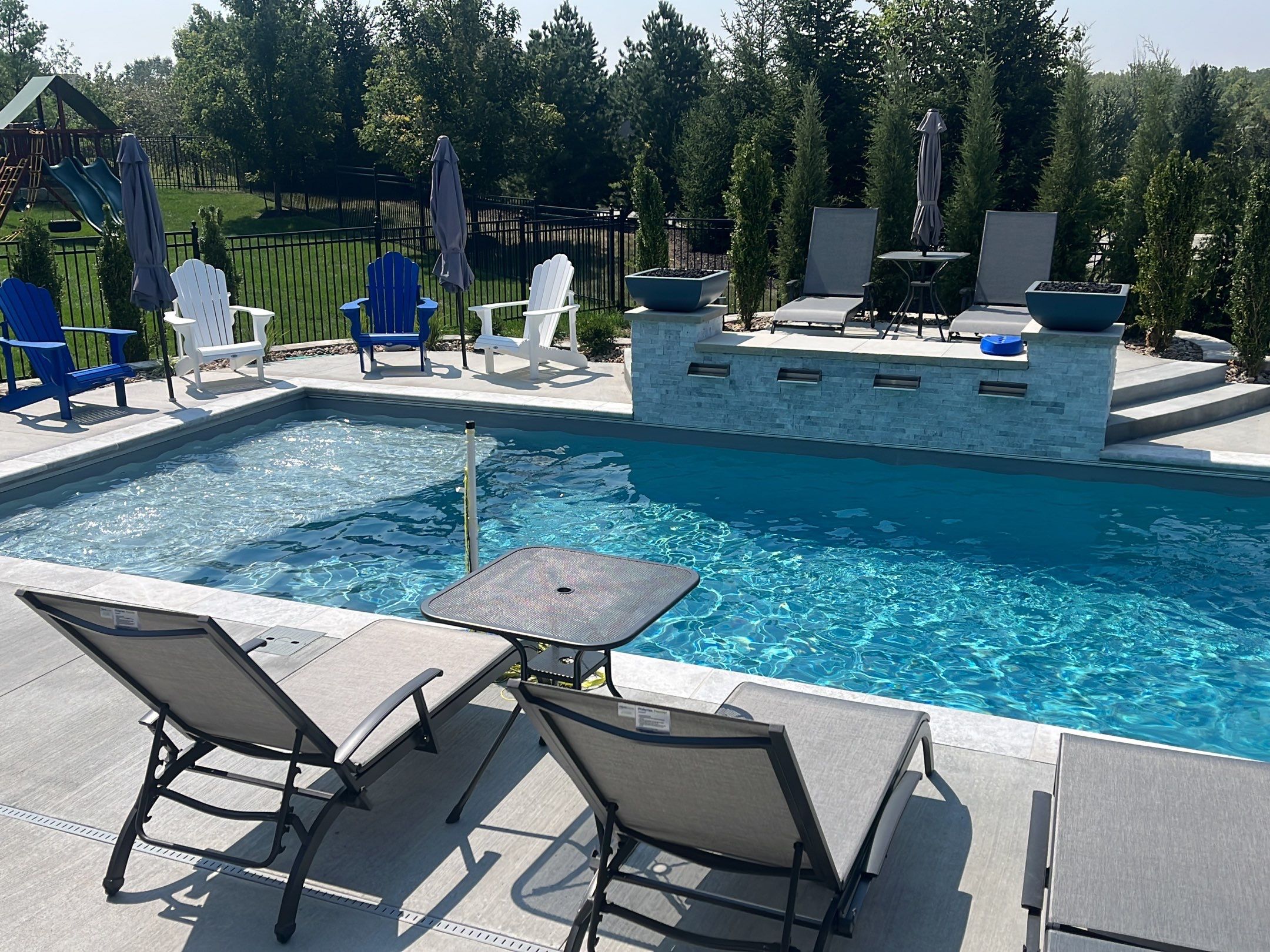 New Pool Overlay - Overland Park, KS by Big Red Decorative Concrete, LLC