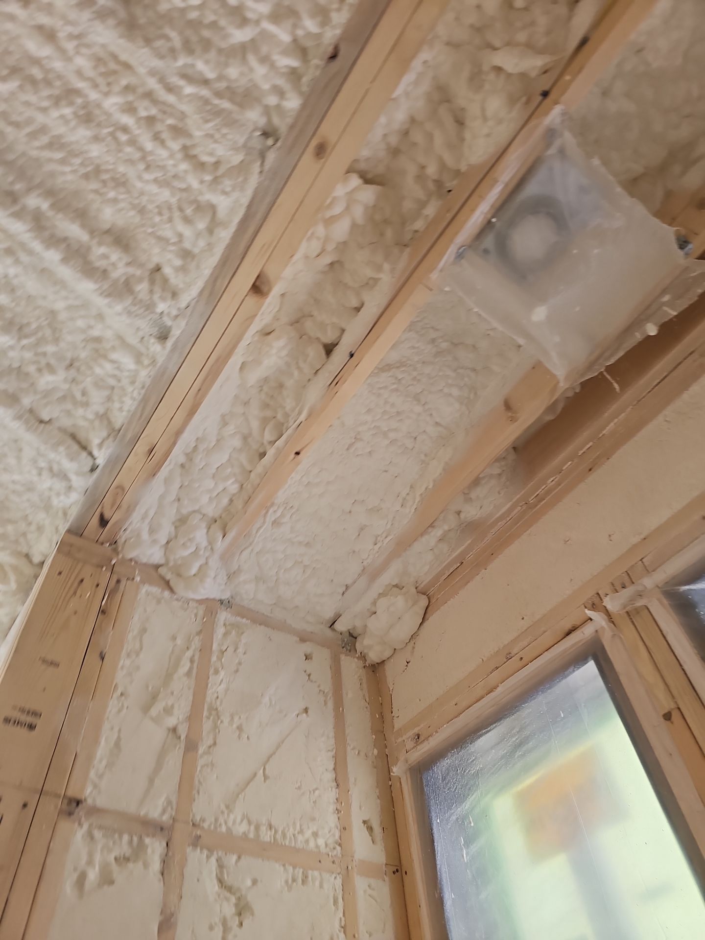 Spray Foam Insulation using open cell spray foam by NYS Foam & Energy