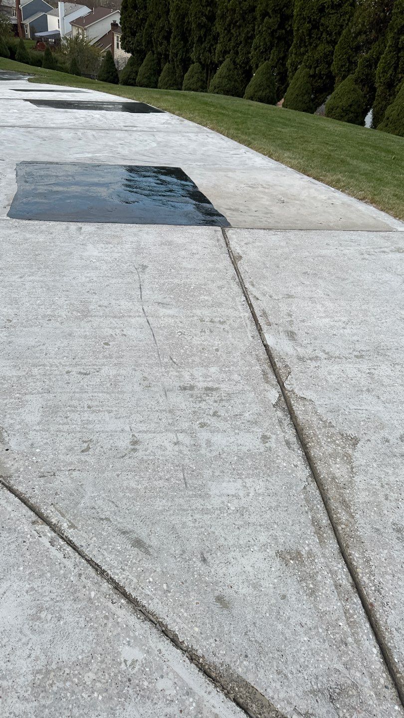 Twilight Driveway Project in Bridgeville by Floors in a Day, Inc