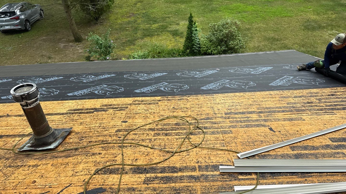 Roof Replacement using Owens Corning Estate Gray by 180 Contractors