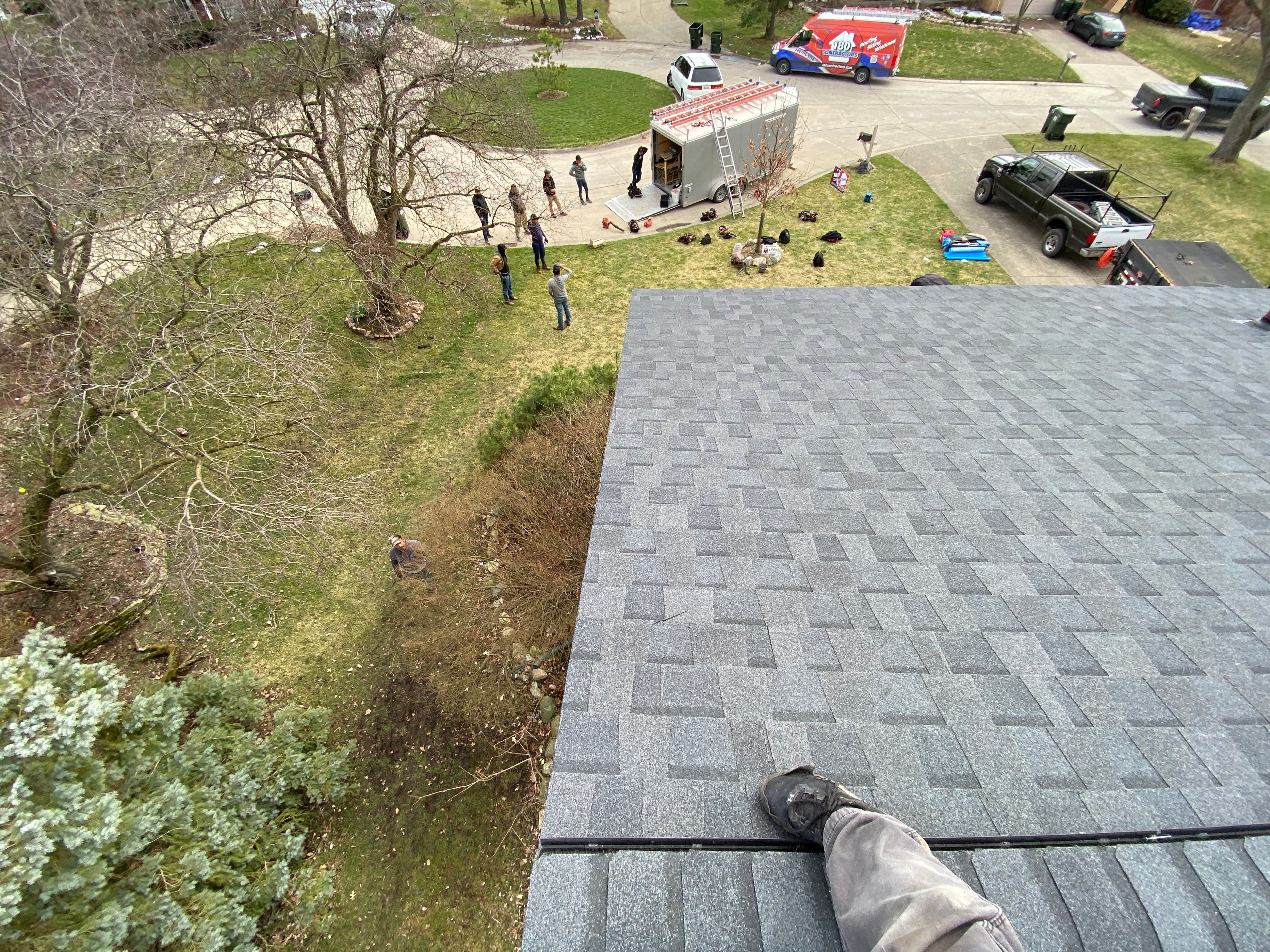 Roof Replacement using CertainTeed Landmark by 180 Contractors