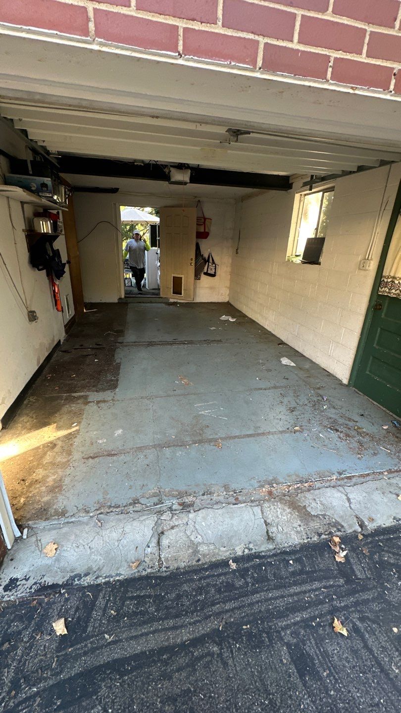 Garage + Steps + structural Repair Project in Pittsburgh by Floors in a Day, Inc
