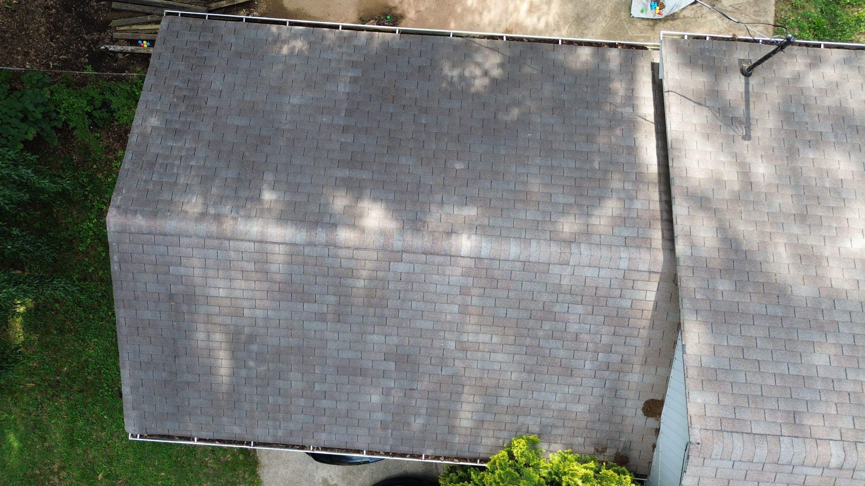 Roof replacement, gutter and interior repair by hail damage by Just Brilliant Restoration JBR