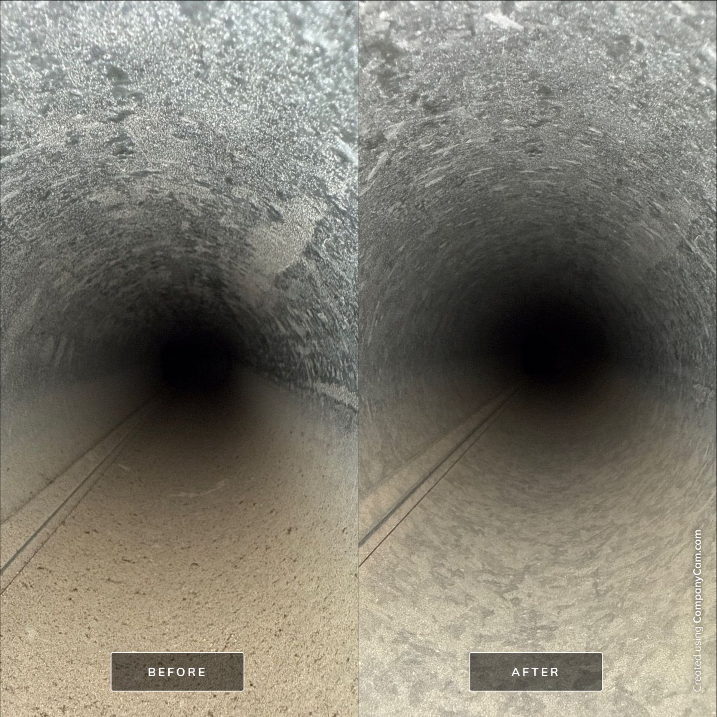 Project in Columbus by Voyager Air Duct Cleaning