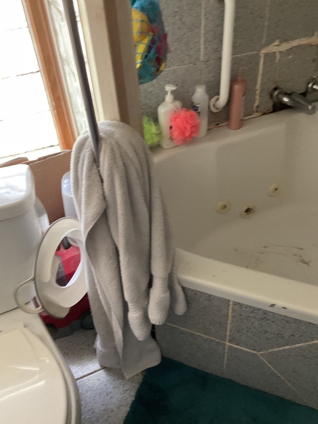 Corner tub to large shower by The Shower Company