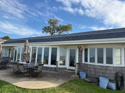 Northport Residential Roof Replacement With Dark Grey Architectural Shingles