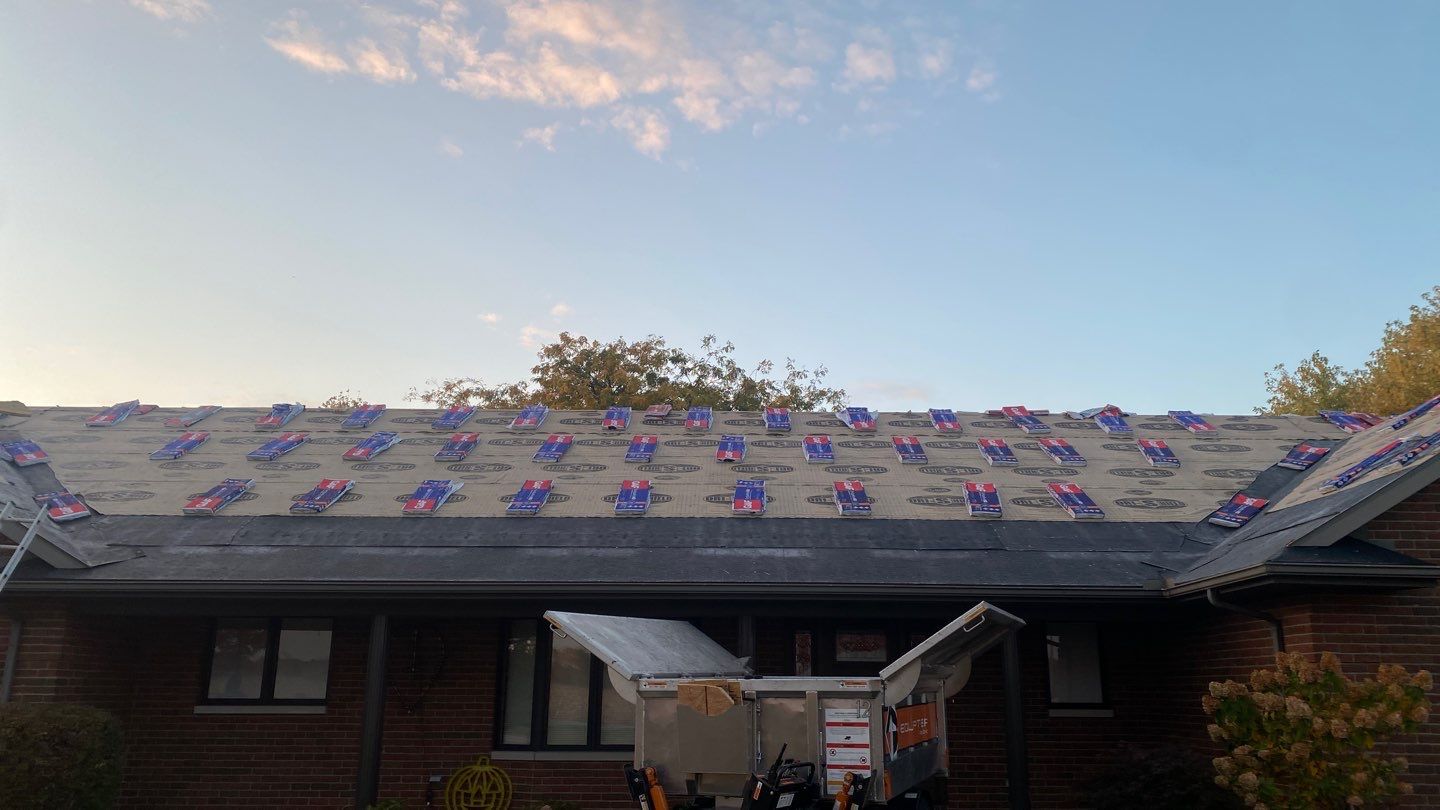 Residential Roofing Installation using GAF Timberline HDZ Appalachian Sky by Nitro Roofing and Construction