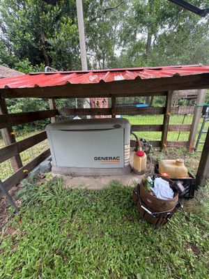 Residential Generac Standby Generator Preventative Maintenance in Conroe, Texas
