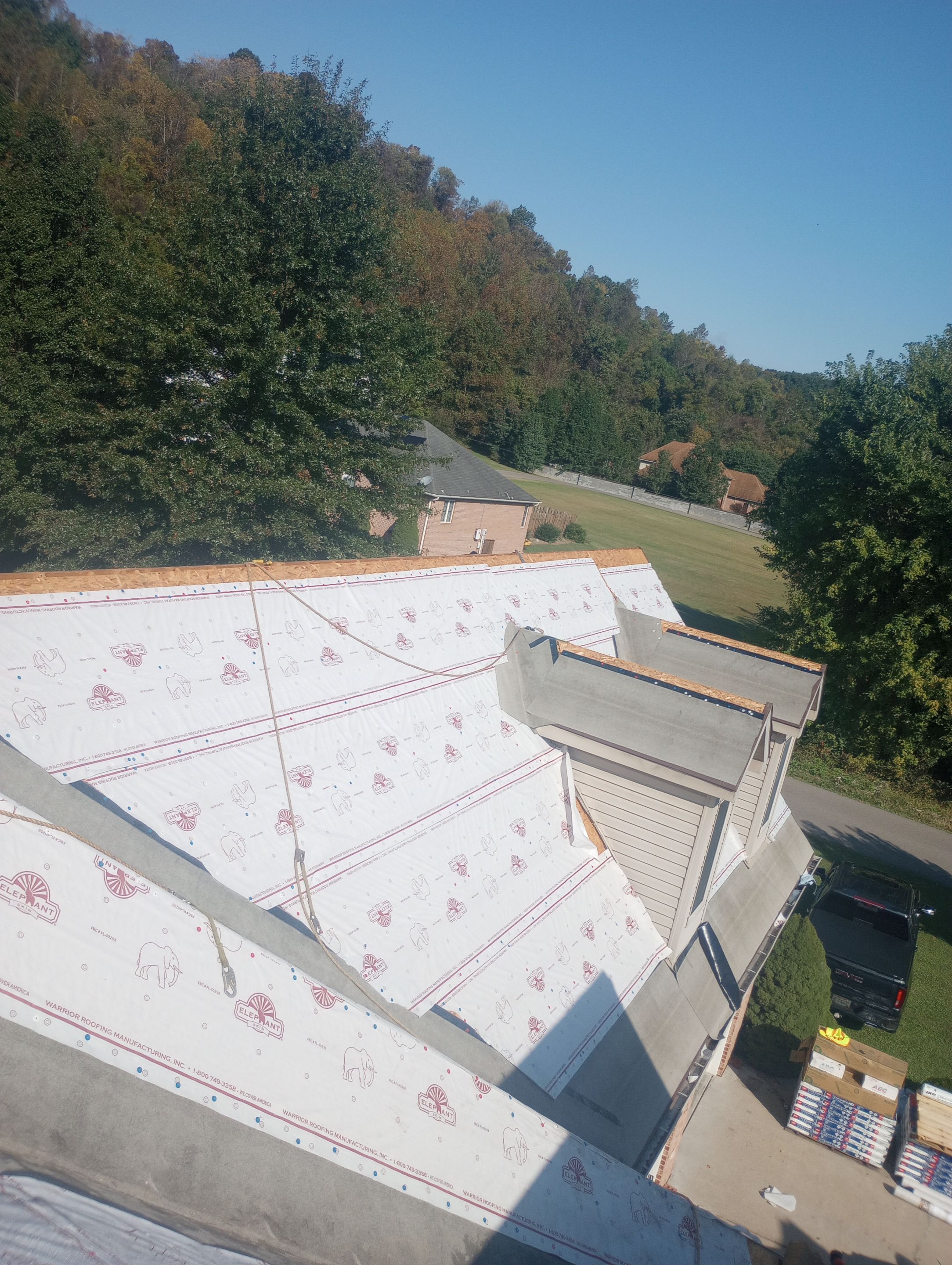 Residential Roofing Installation using Performance Shingles by Mr. Roofer