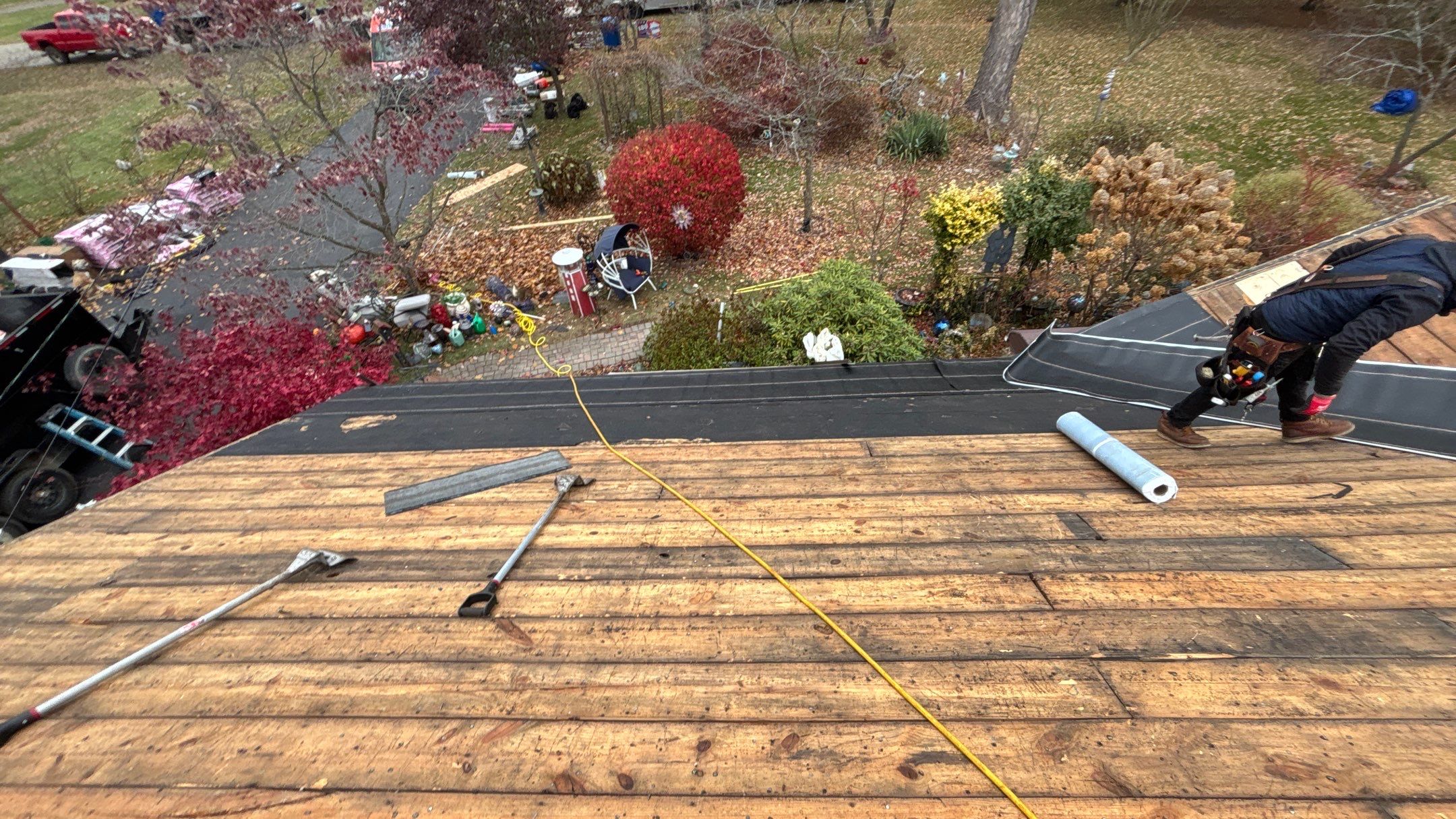 Roof Replacement using Owens Corning Aged Copper by 180 Contractors