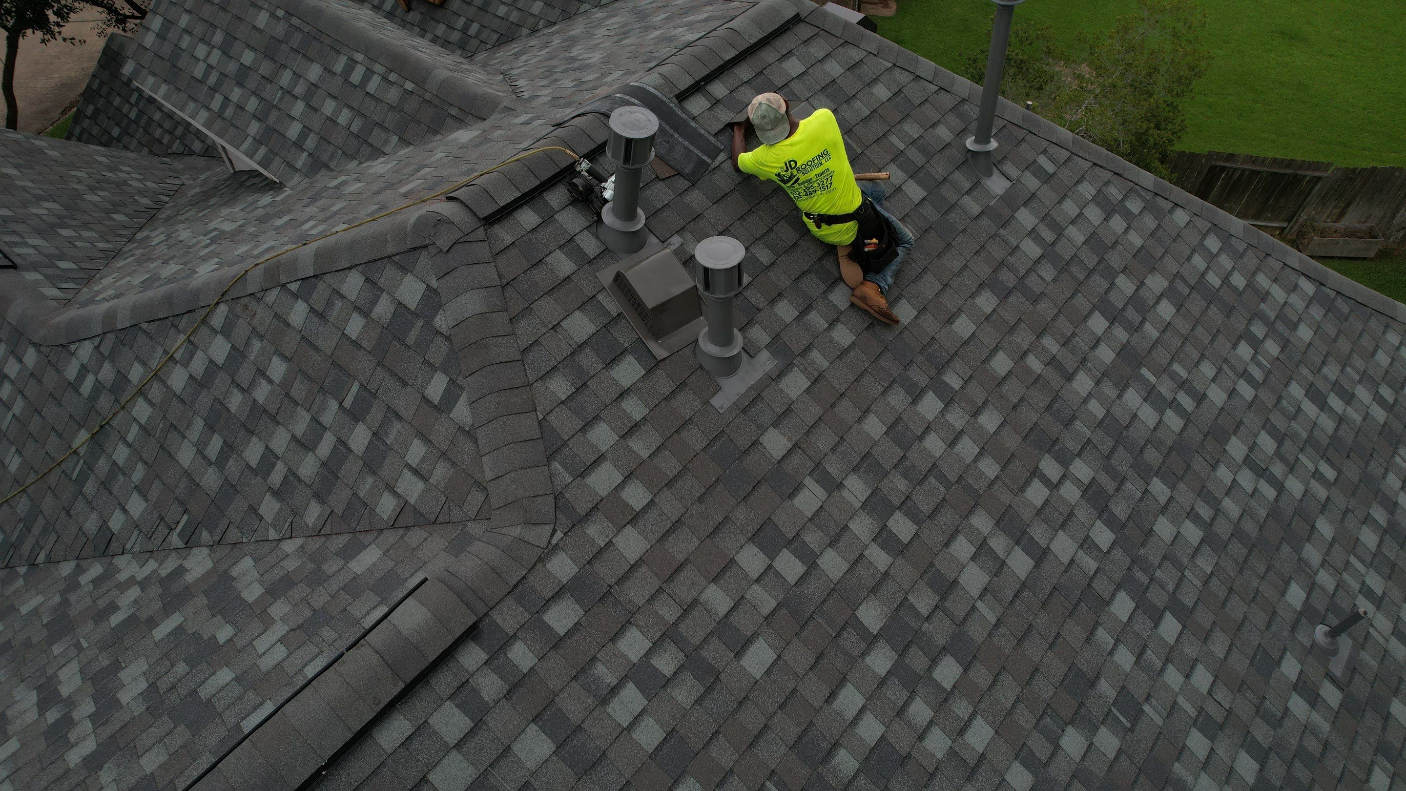  Residential Roofing Installation Using Certainteed Landmark Max Definition Georgetown Gray by JD Roofing Solutions