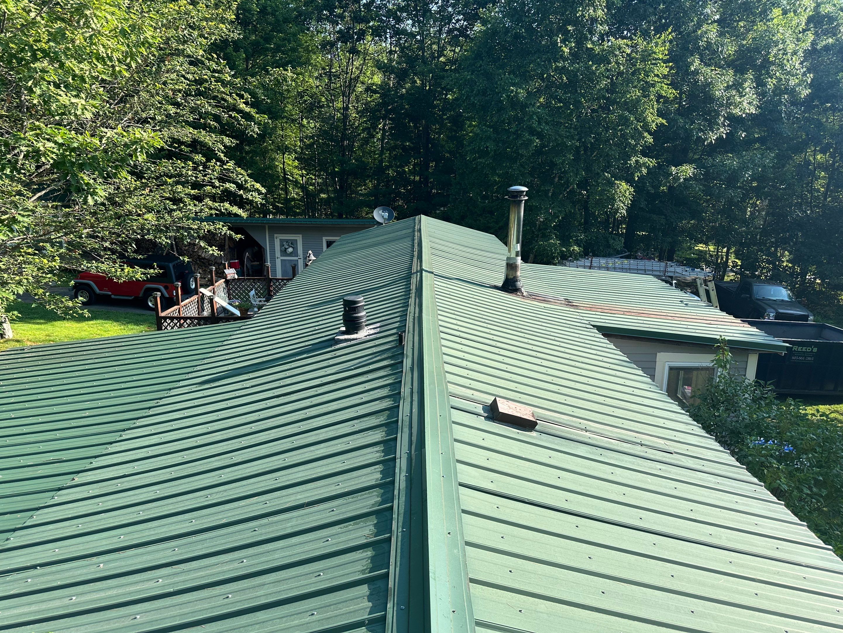 Milton, NH β Green Asphalt Shingle & Rolled Roofing Installation by Tall pine roofing