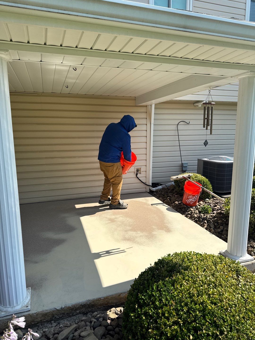 Porch Project in Coraopolis by Floors in a Day, Inc