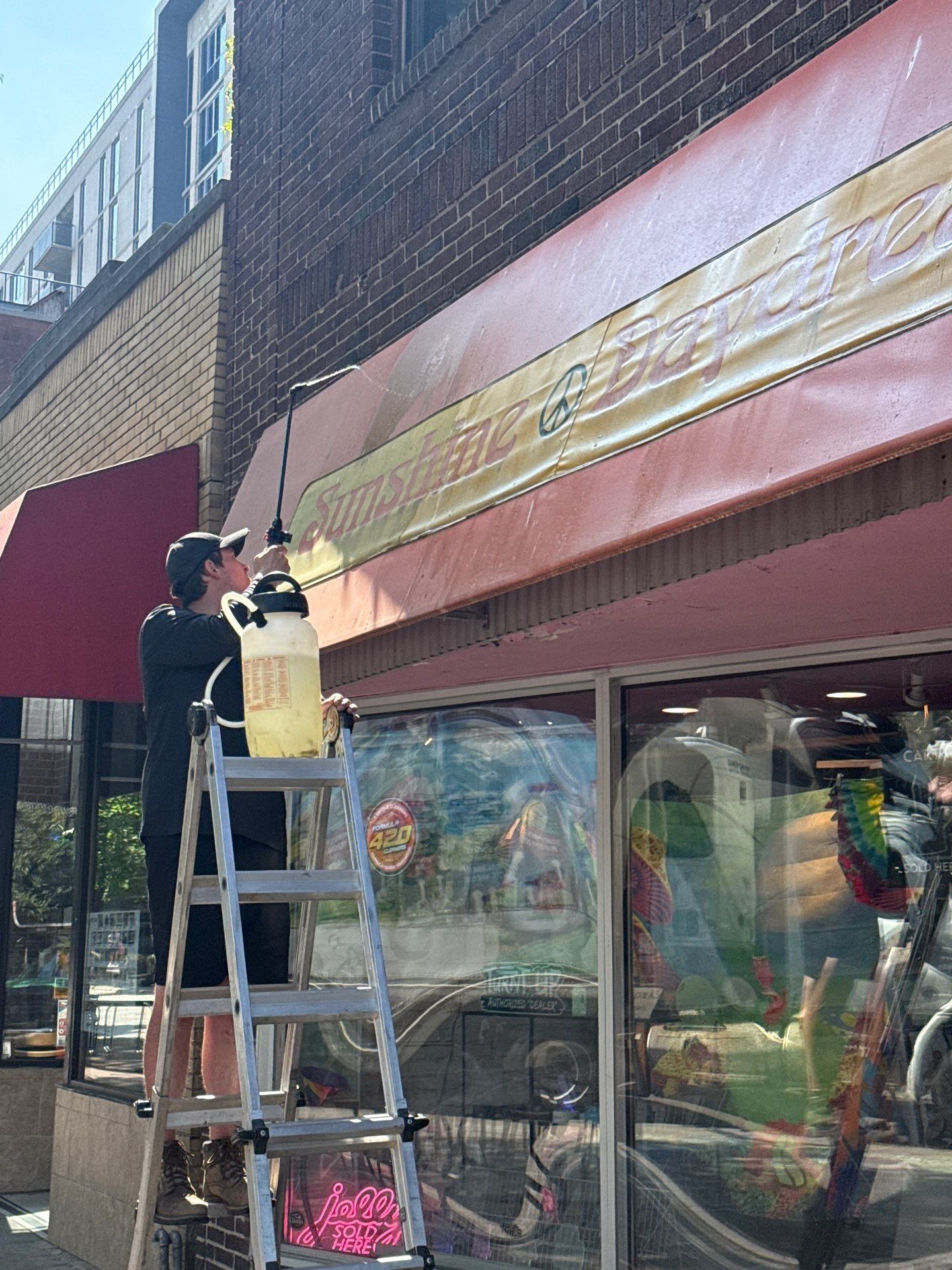 Awning Cleaning - State Street by Shulla Exterior Cleaning