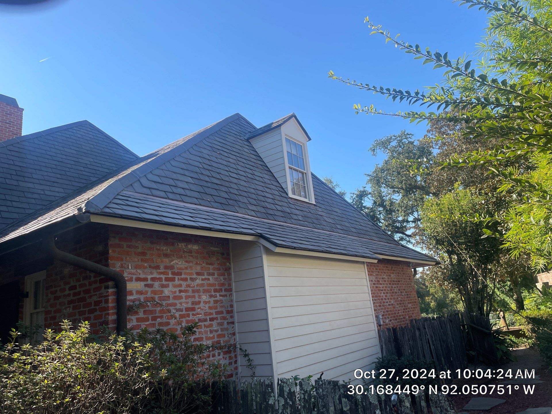 Slate Install on an A Hays Town Home by Ahm Construction LLC