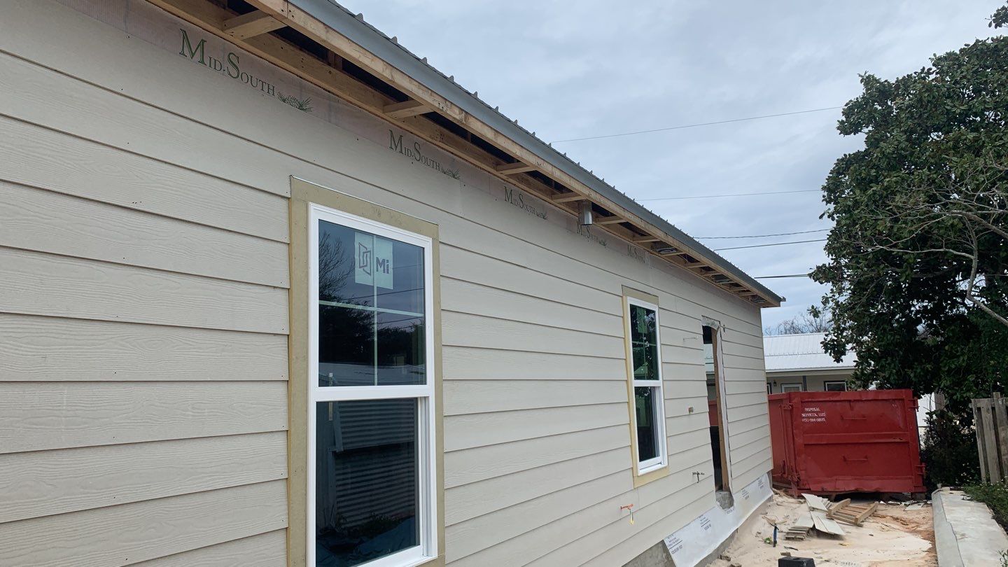 Soffit and Fascia Replacement and Gutter Installation using K-Style Gutters by Gutter Professors