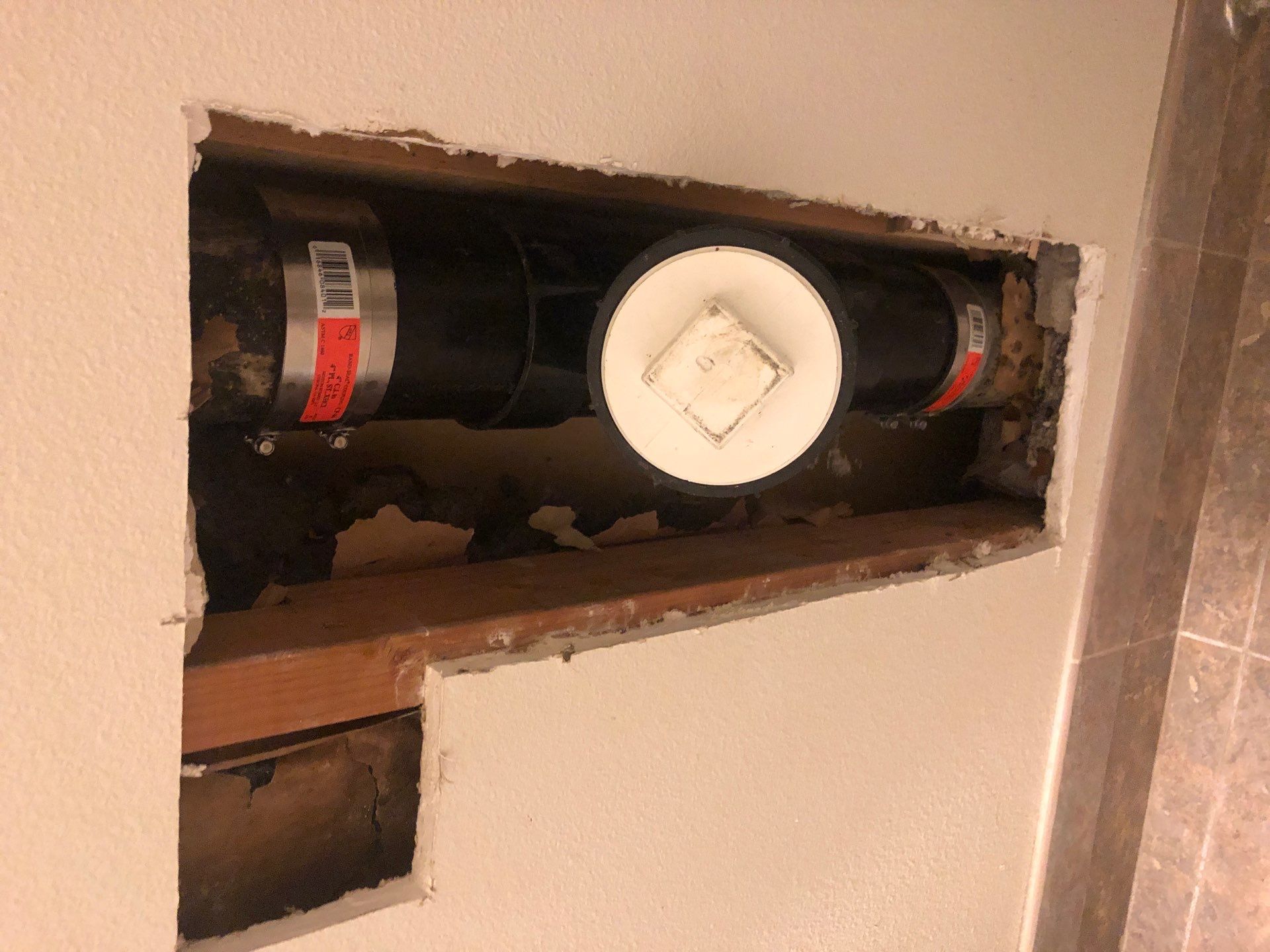 Commercial Drywall Repair – Bank Bathroom (Enumclaw) by Equipped Painting