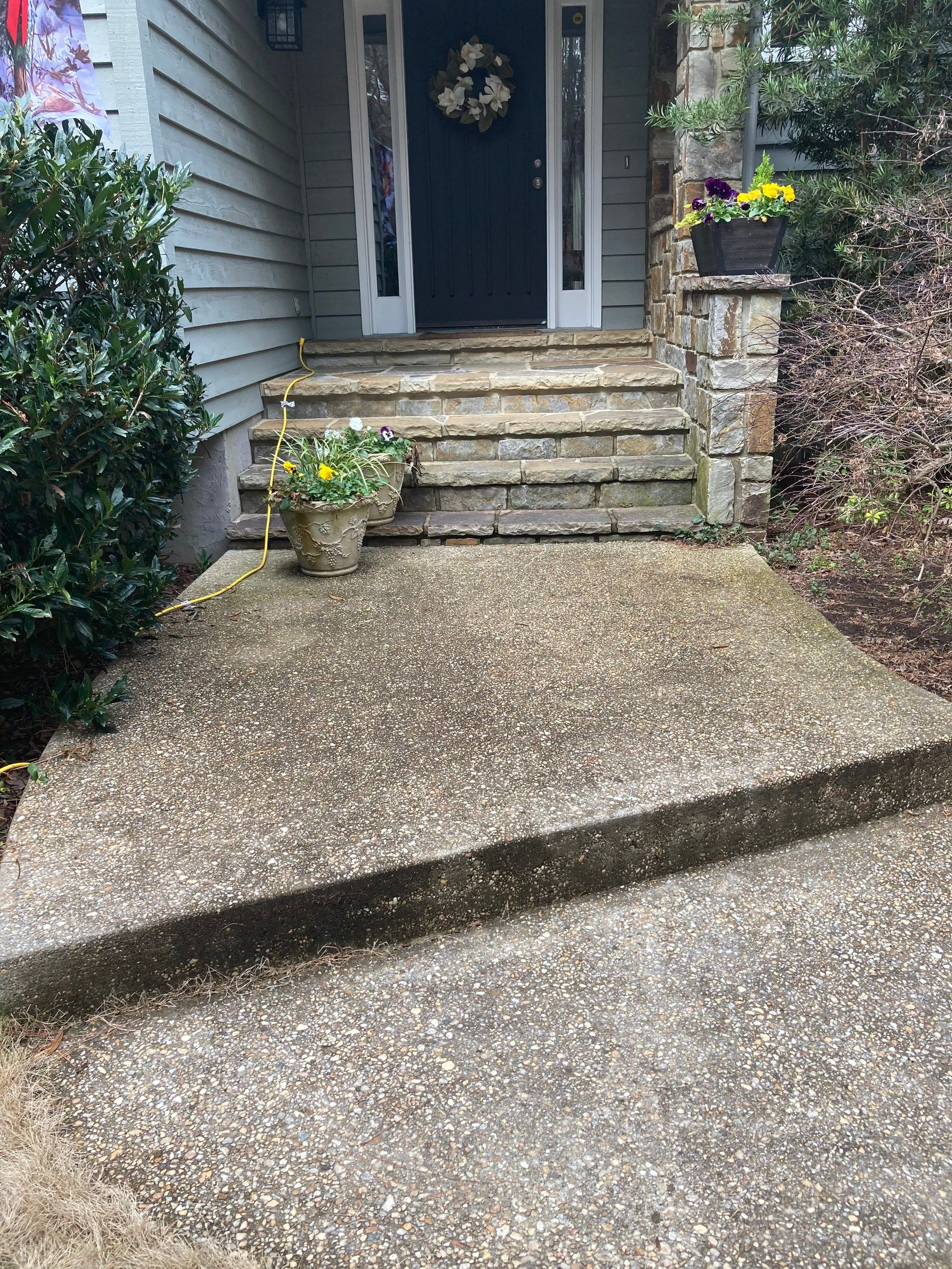 travertine  using Concrete Sealant by DuraSeal