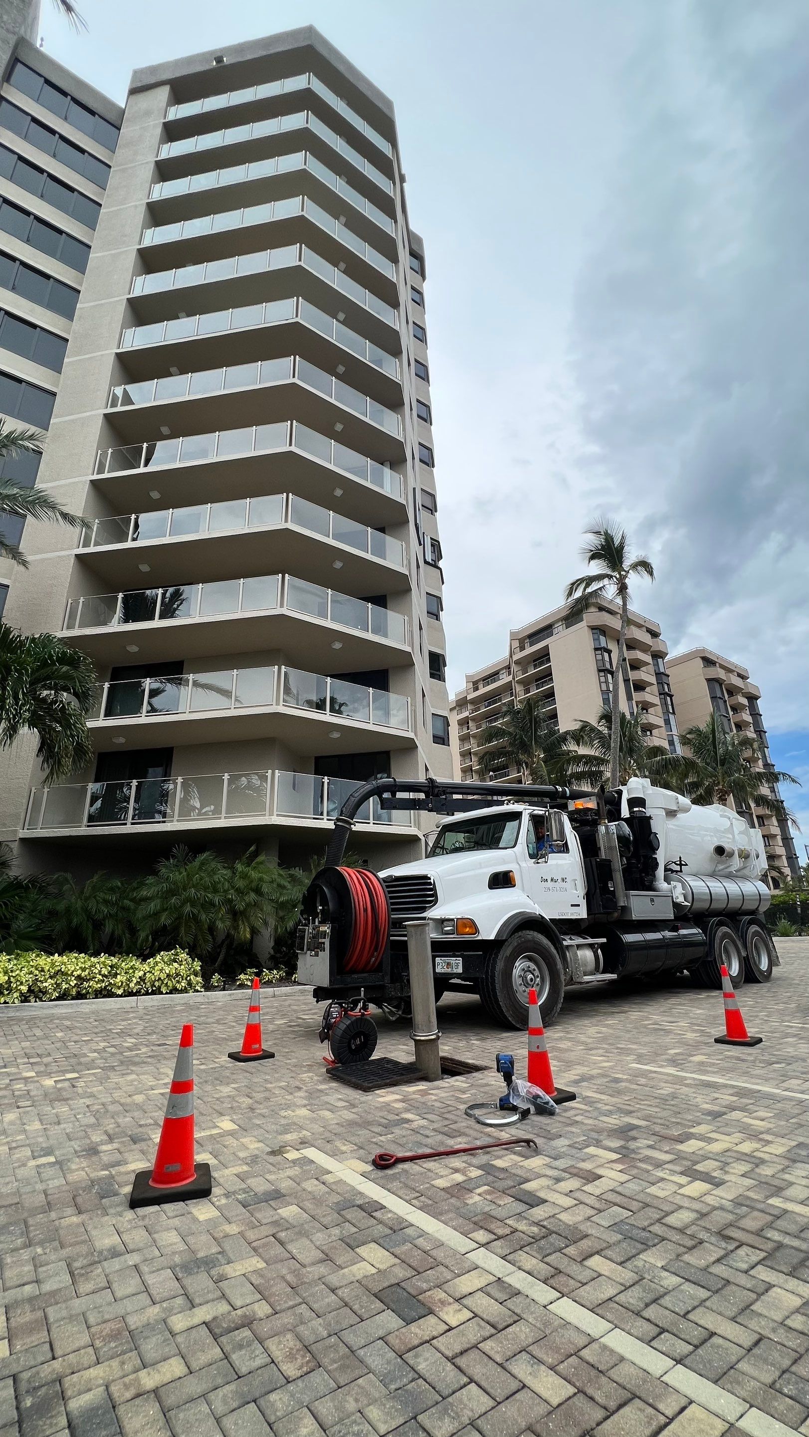 Condo Storm Water System Maintenance by Don Mar, Inc. Storm Water Solutions