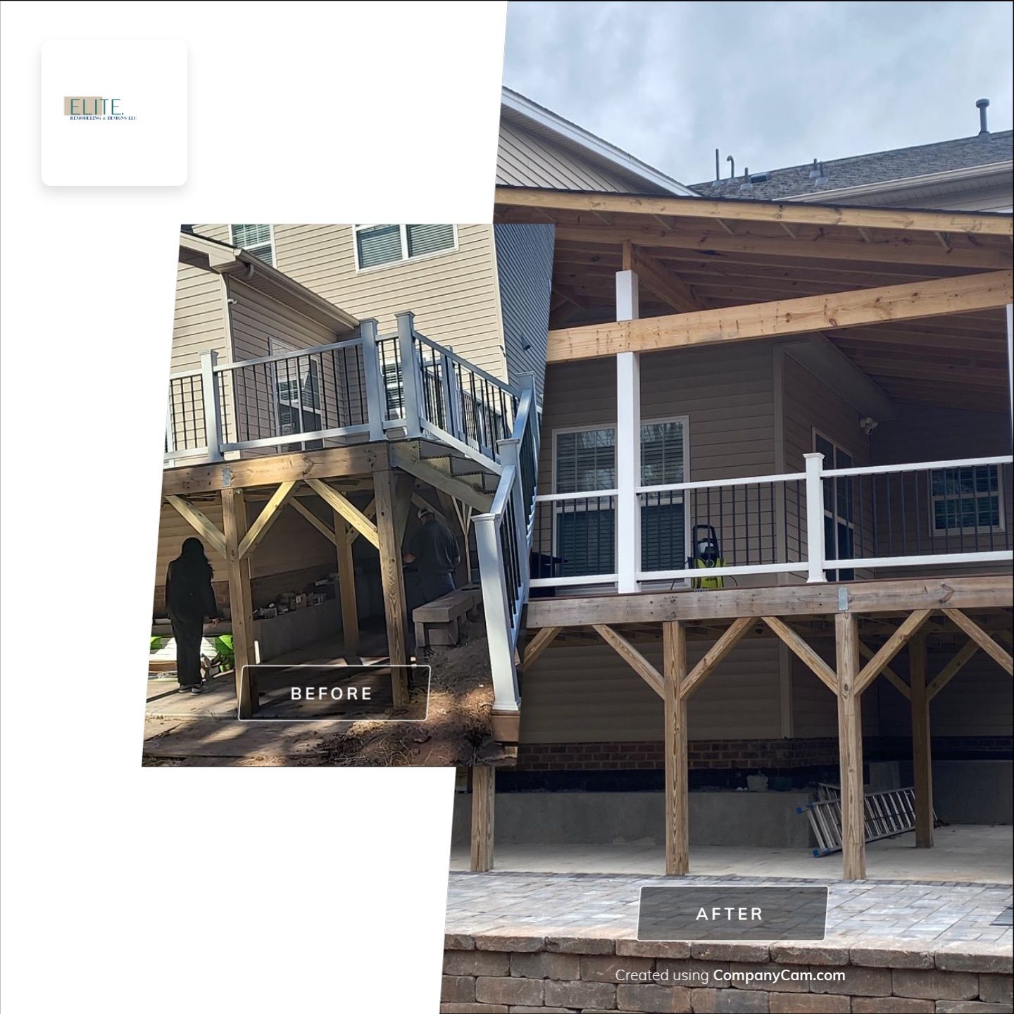 Project in Morrisville by Elite Remodeling and Design LLC
