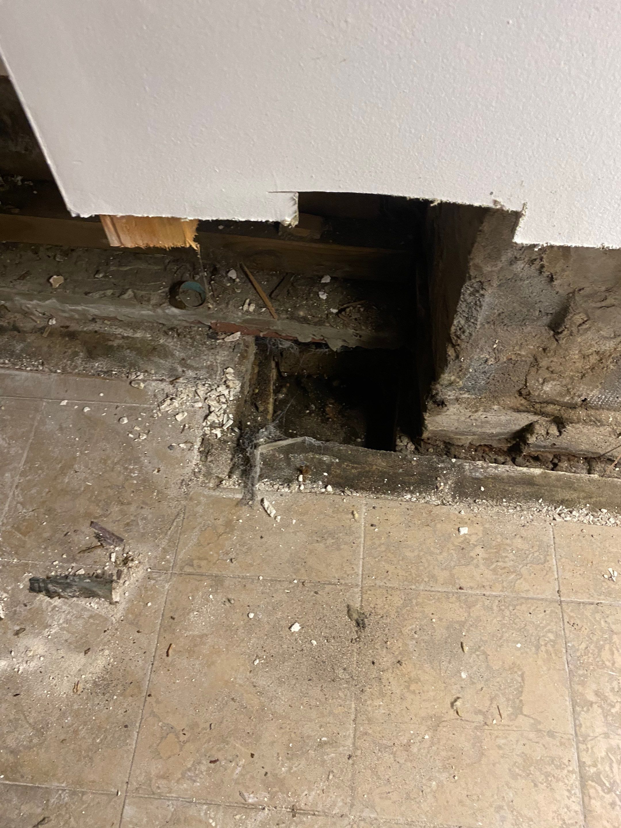 Interior French Drain Job in Bayonne, NJ by Pure Service Pro, LLC 