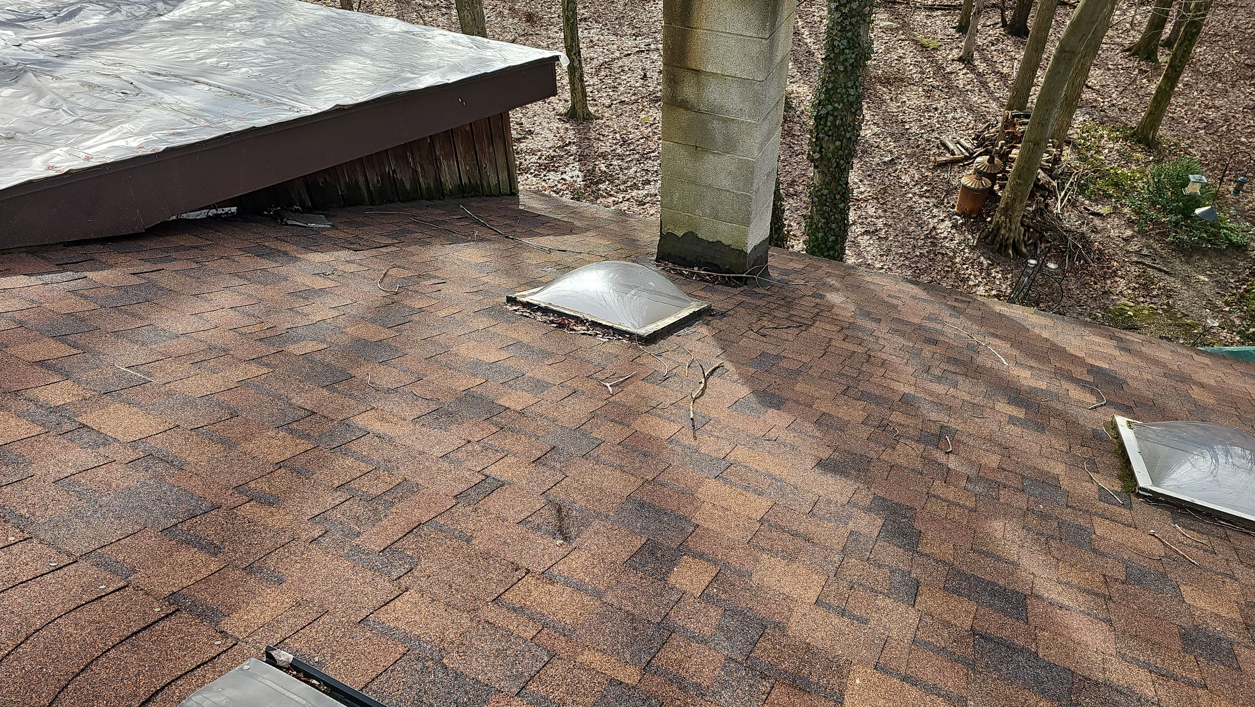 Atlas Pinnacle, Color, Burnt Hickory, Drip Edge, Color, Musket Brown by Eagle Eye Roofing