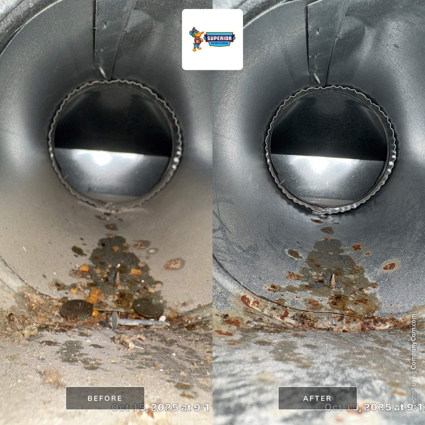 Air Duct Cleaning With a Vacuum Truck in Austintown, OH by Superior Air Duct Cleaning