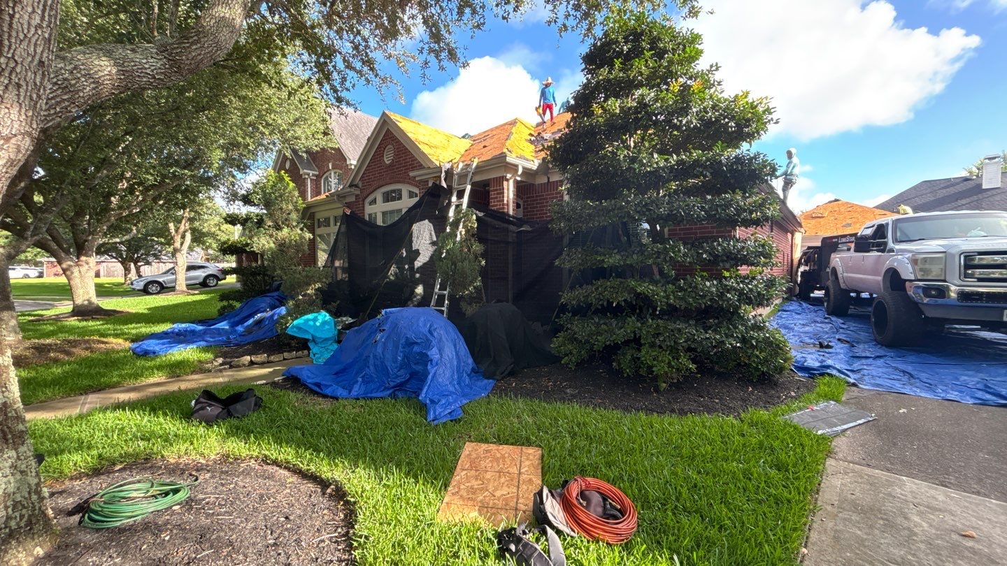 GAF Timberline ArmorShield II Shingle Roof Replacement in Richmond by Houston Roofing & Construction