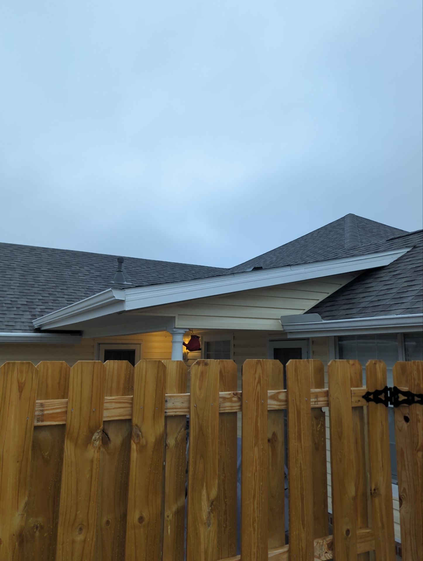 White 5" Gutter Installation In Rogers, AR by Chappell Gutter & Exterior