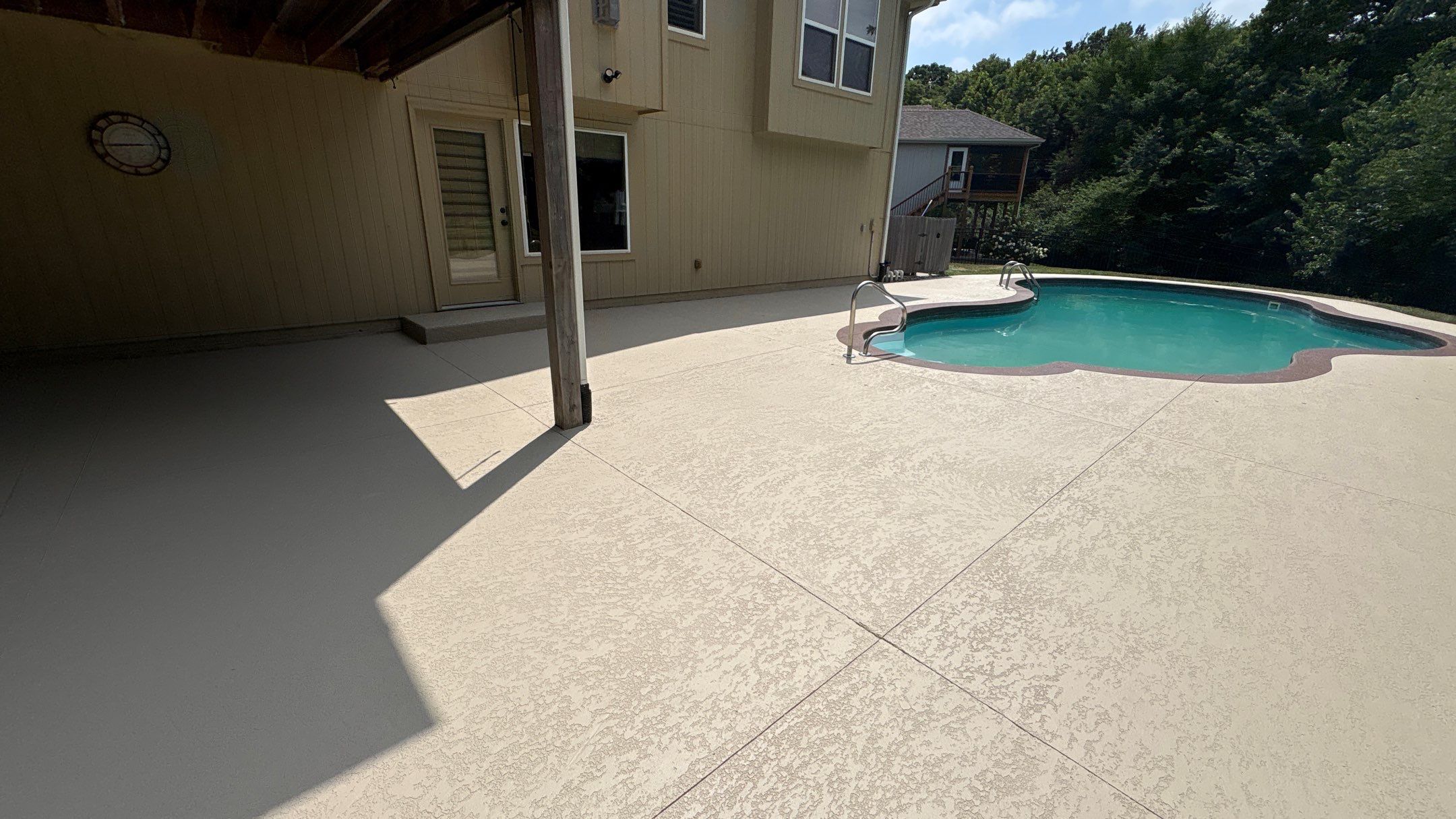 Pool Deck Refresh- Kansas City, MO by Big Red Decorative Concrete, LLC