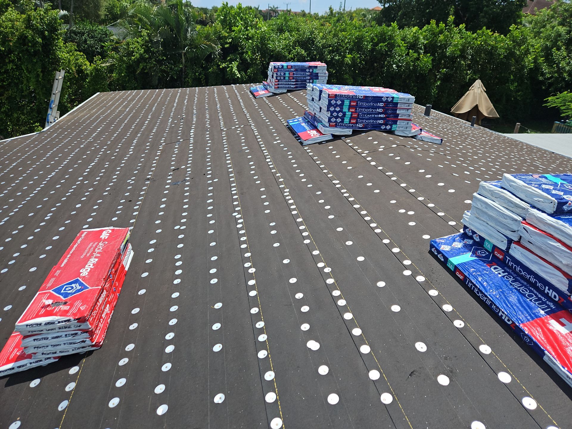Residential Roofing Installation using GAF by BLUES BROTHERS ROOFING