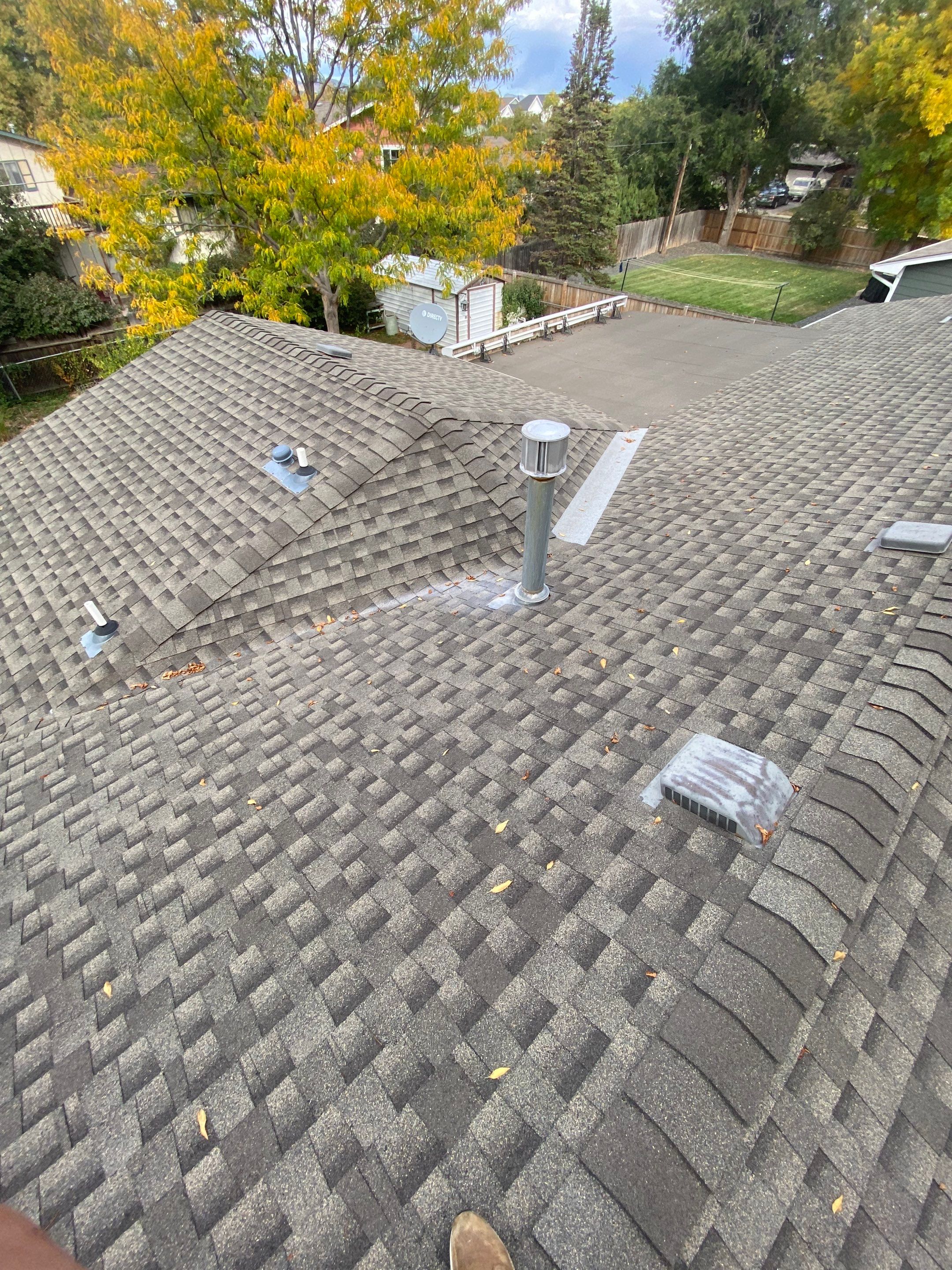 Resdiental Hail Damage Roof Replacement  using Certainteed Northgate Class 4 Impact Resistant "Weathered Wood" color by Black Belt Roofing 