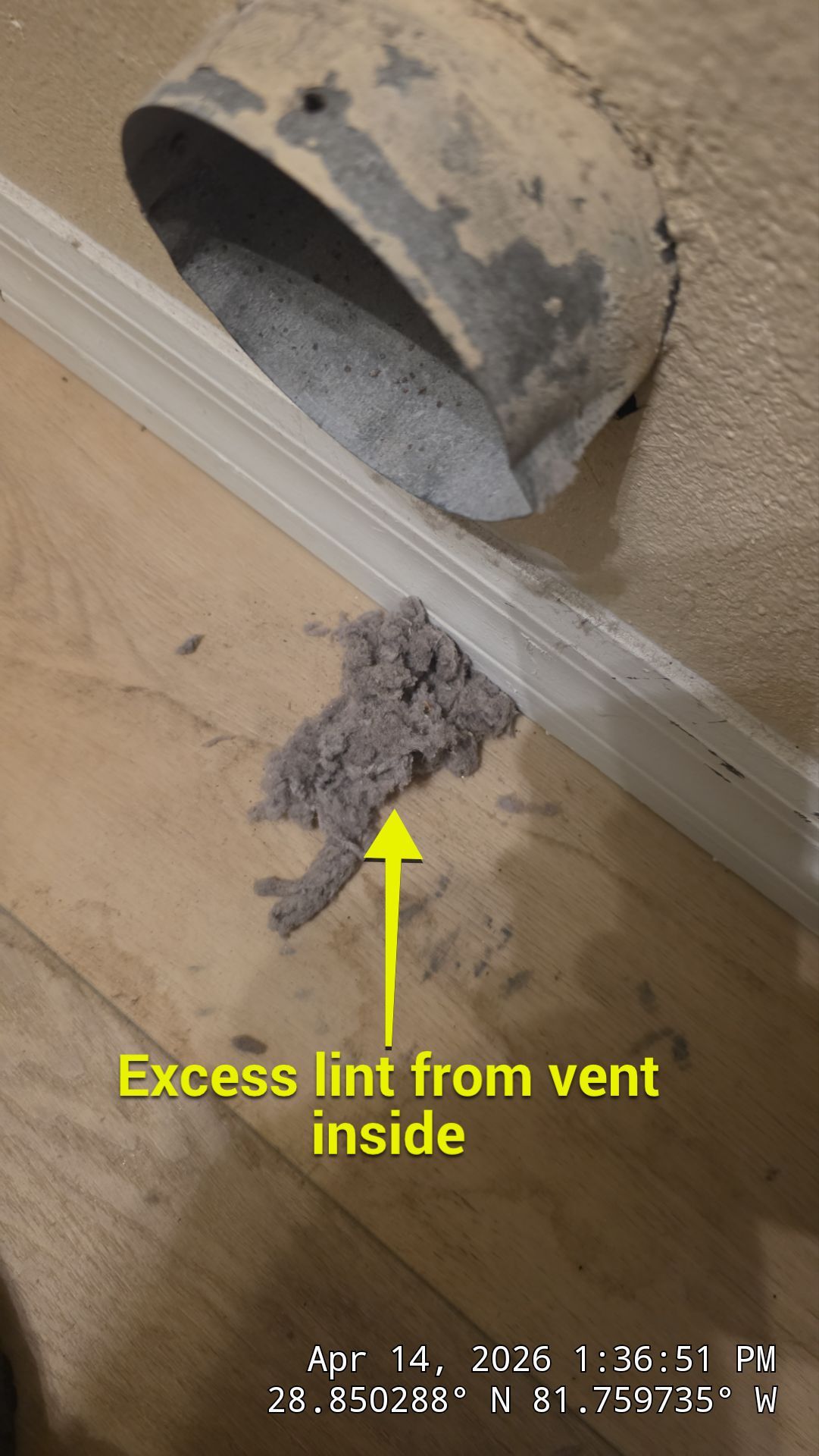Air Duct Dryer Vent Cleaning Exhaust Bath Fan Repair Dryer Vent Repair Leesburg by Hygienic Air, Inc