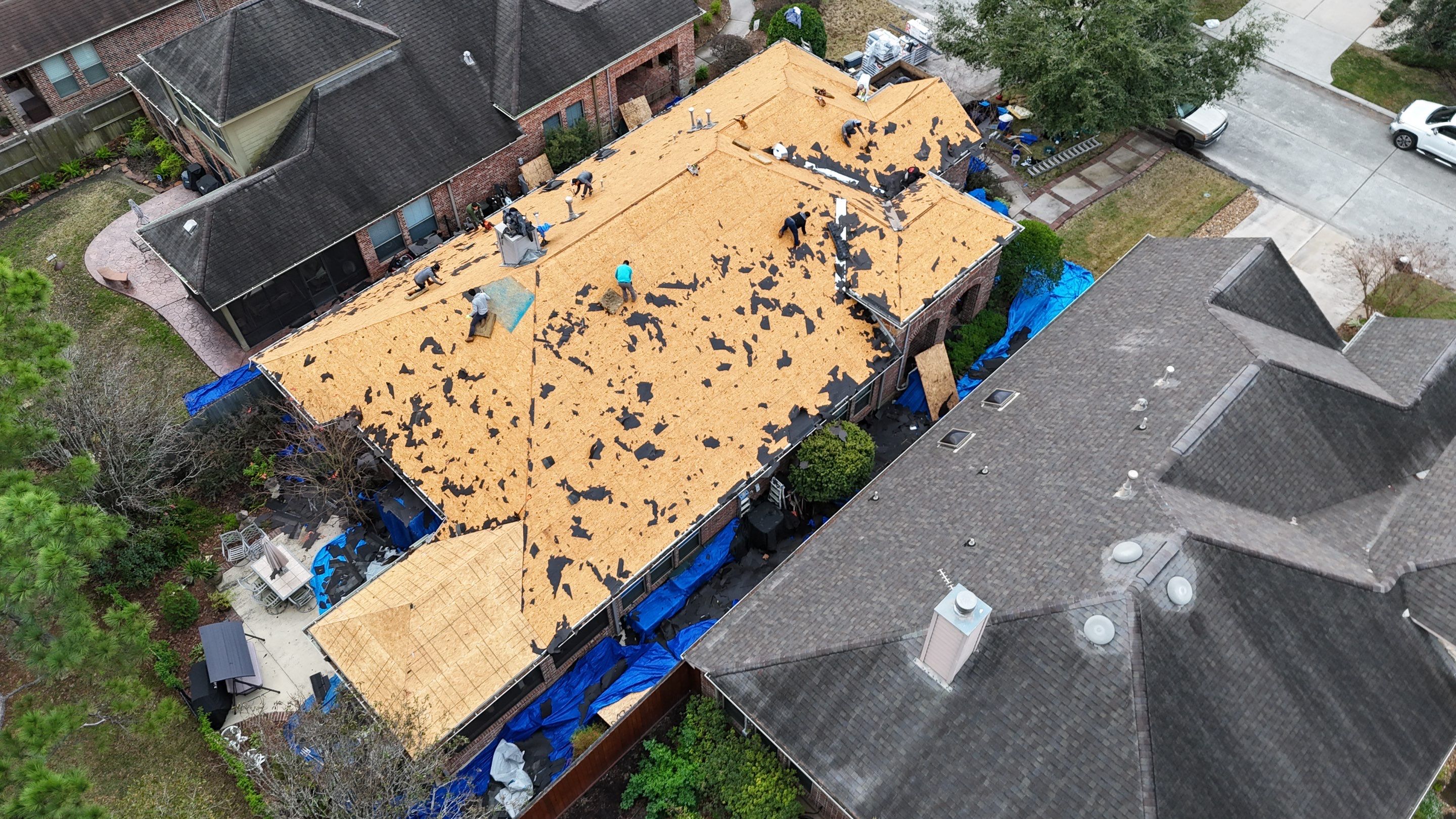 Kingwood Roof Installation using Atlas Pinnacle Pristine by Modern BYLT Roofing & Construction