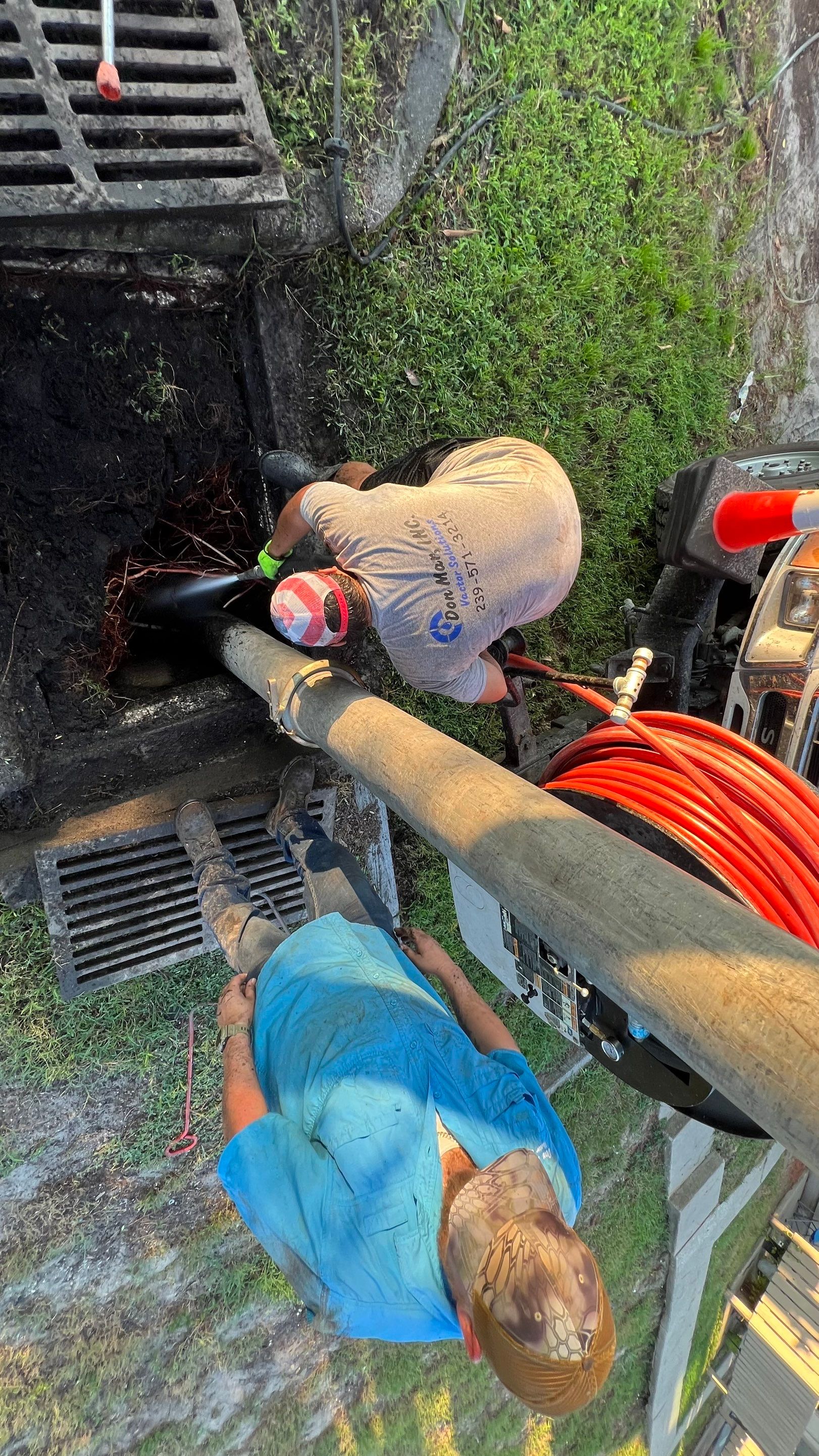 Apartment Complex Storm Water System Cleaning and Maintenance by Don Mar, Inc. Storm Water Solutions