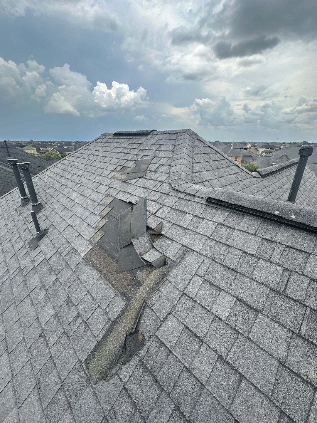 Residential Roofing Repair using Owen's Corning Duration (Lifetime) Shingles by Roof Repair Company