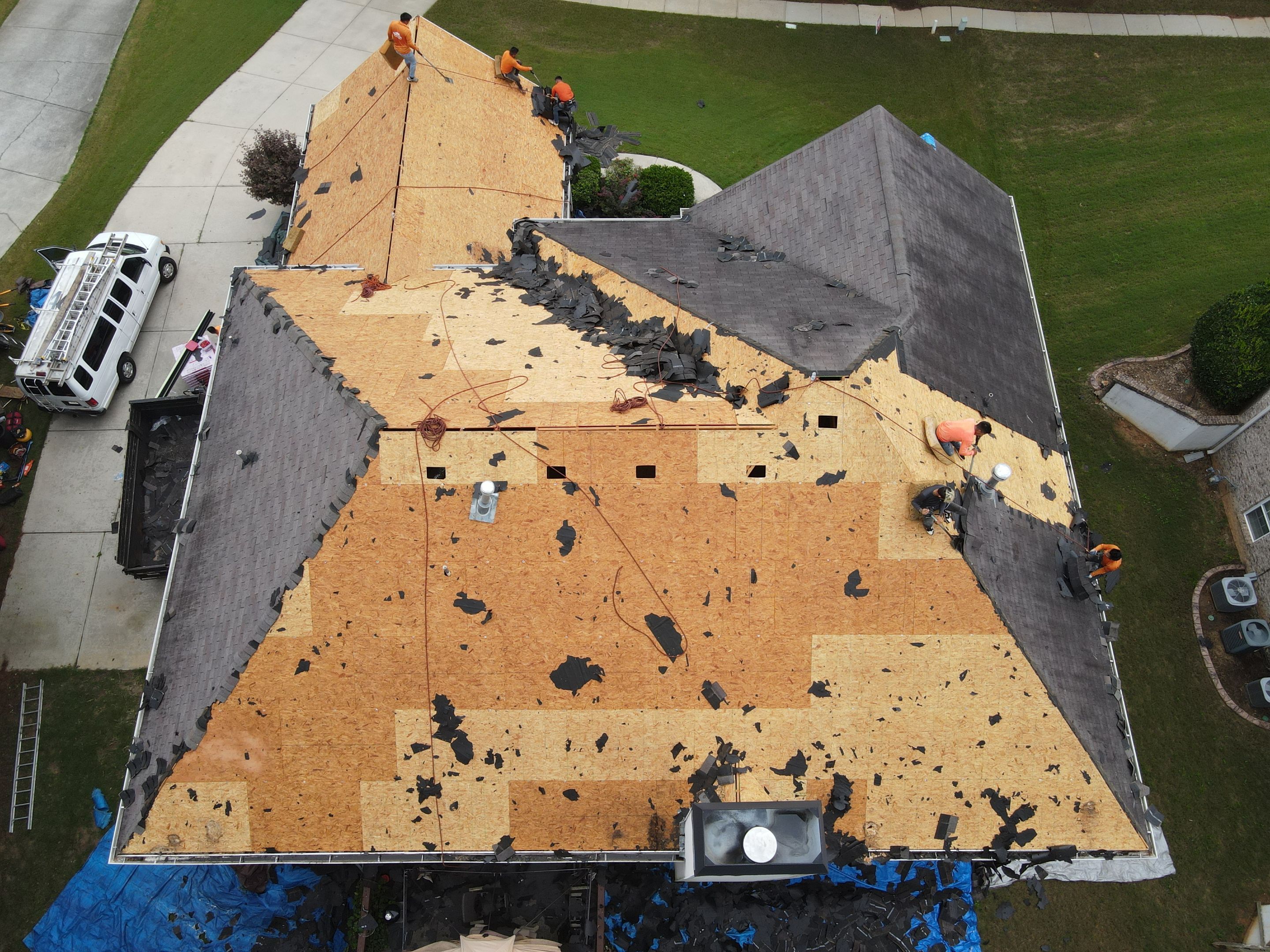 Residential Roofing Installation using Owens Corning by Inspector Roofing and Restoration