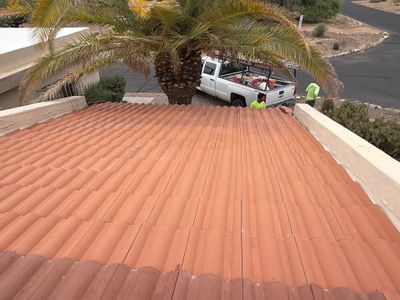 Pick Up & Relay Tile Roof- Green Valley