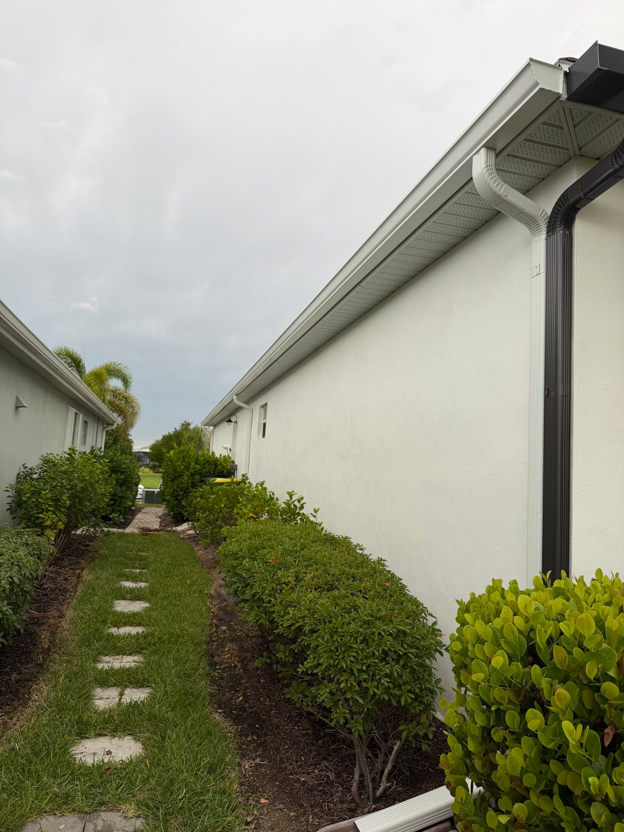 6-inch K-style Gutters Punta Gorda FL by Gutter Professors