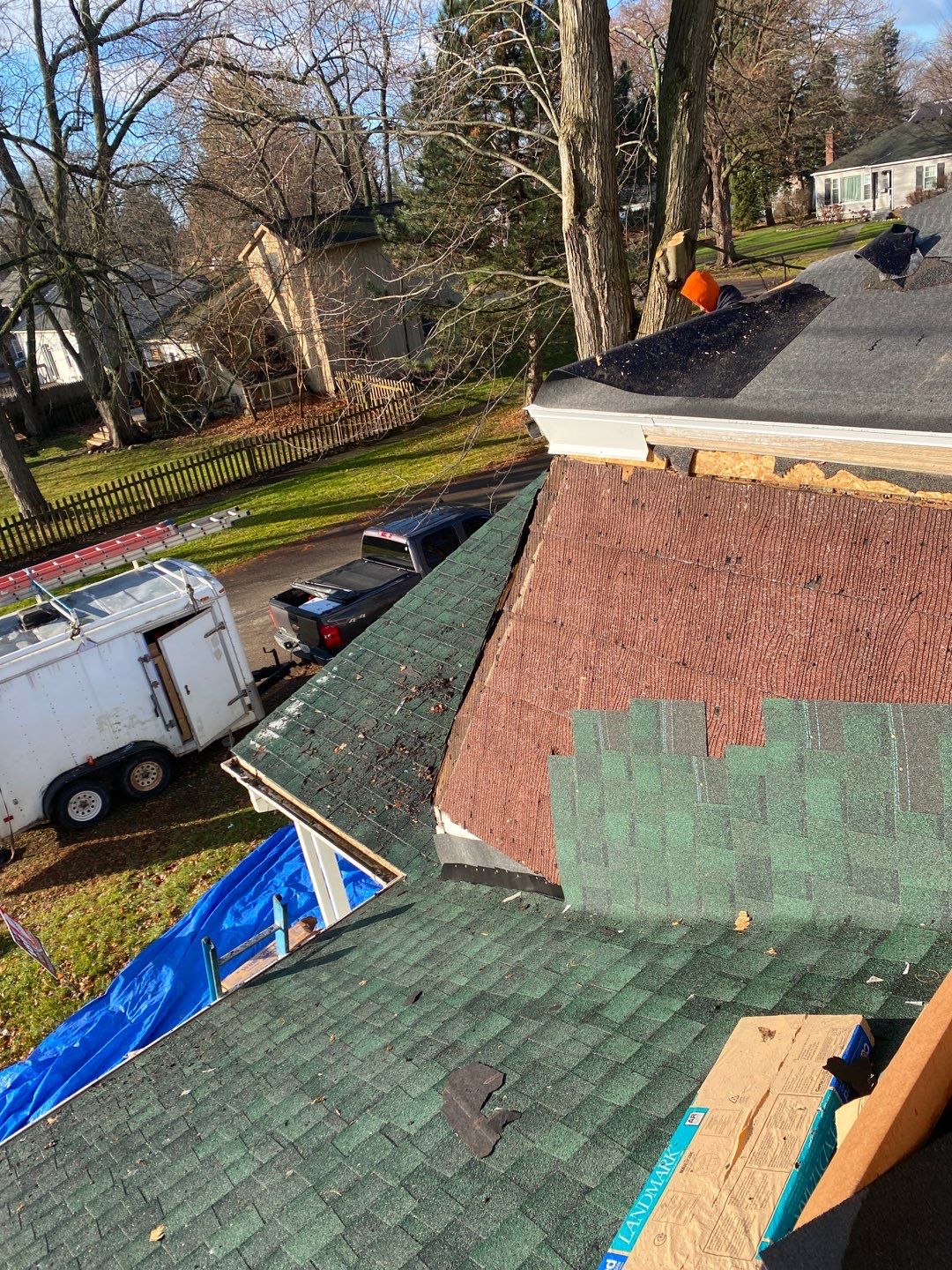 Roof Replacement using CertainTeed Landmark by 180 Contractors
