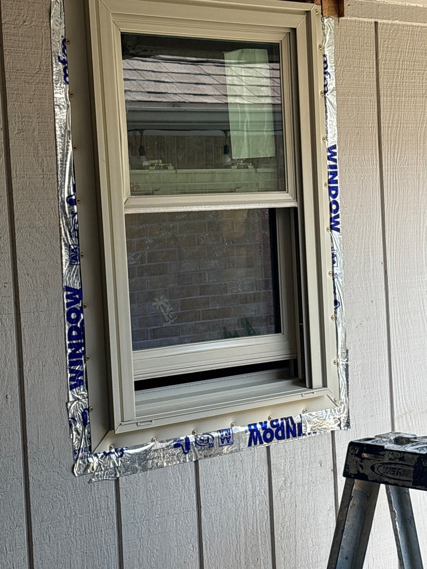 Impact windows brick install by Bayfront Roofing and Construction