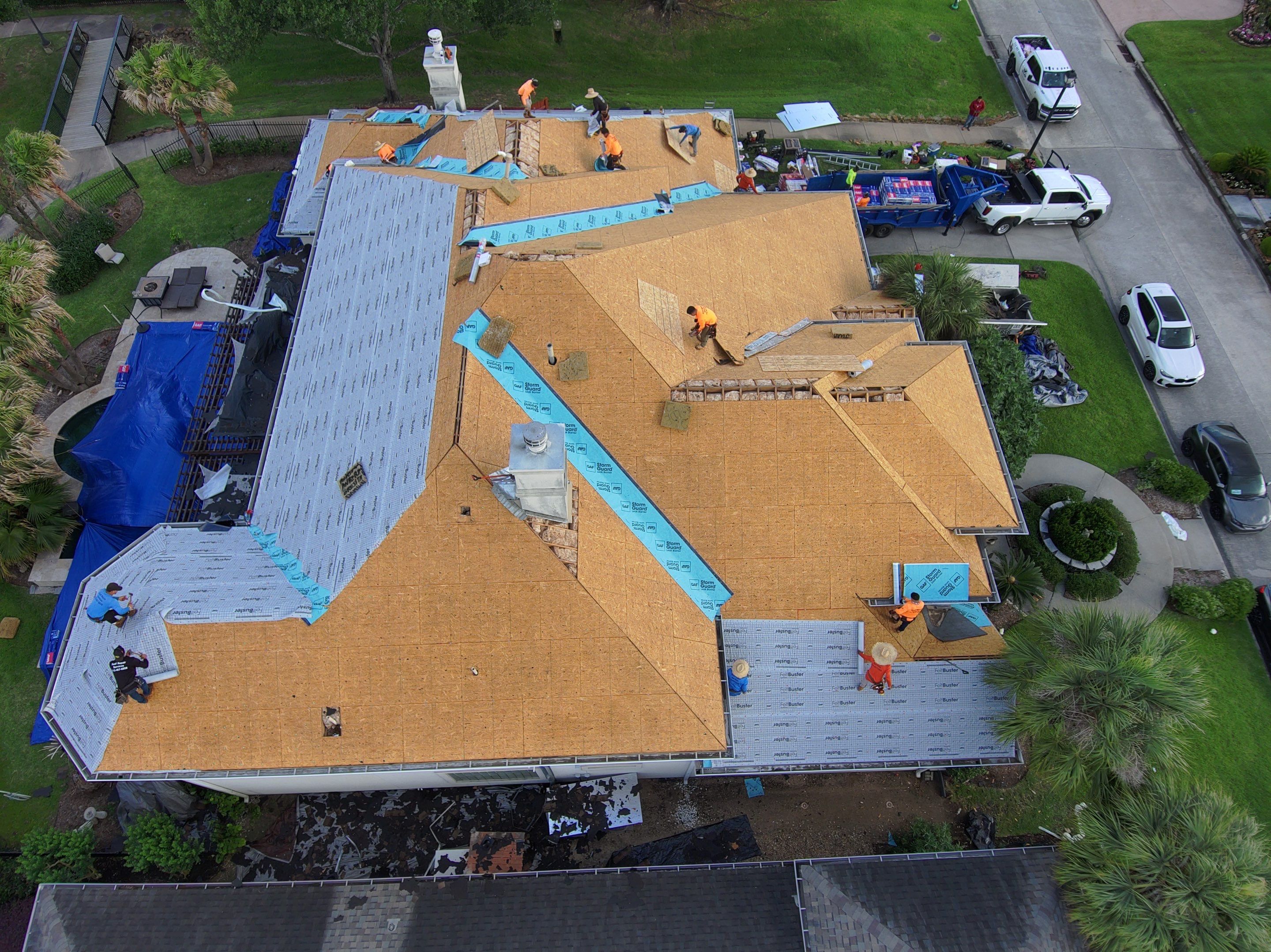 Roof Replacement Spring by Roof Repair Company