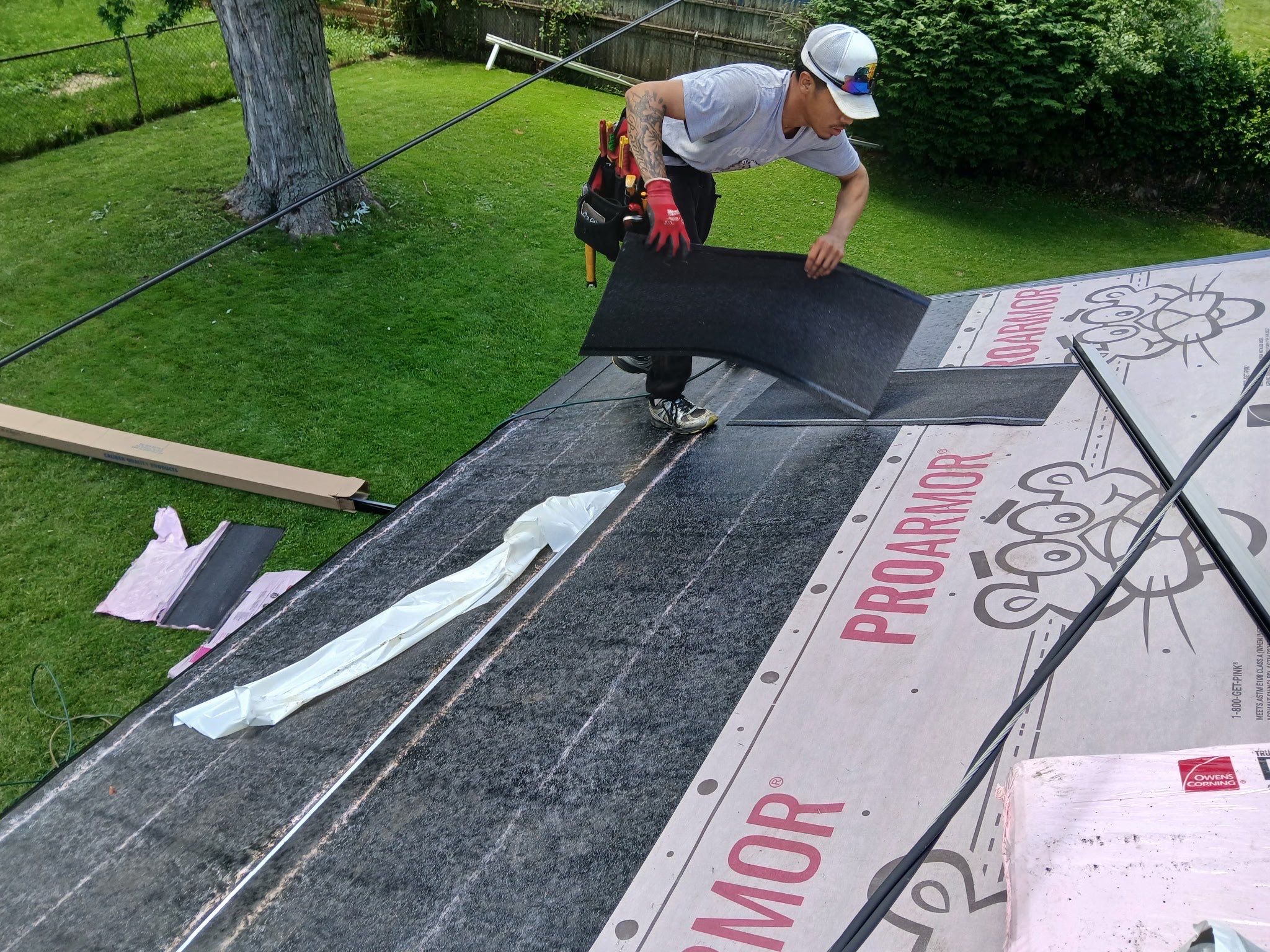 Roof Replacement using Owens Corning Tru Definitions by 180 Contractors