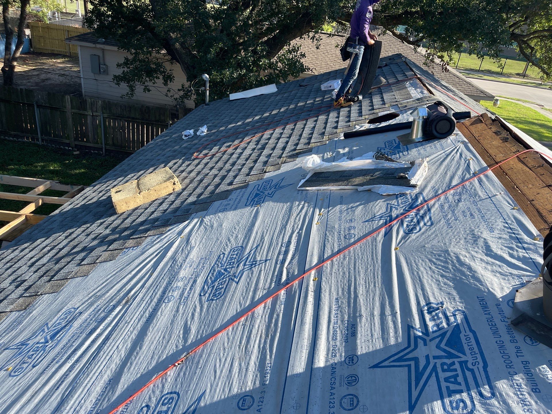 Residential Roofing Installation using Atlas Pinnacle® Pristine Pewter by CAP Roofing and Construction LLC