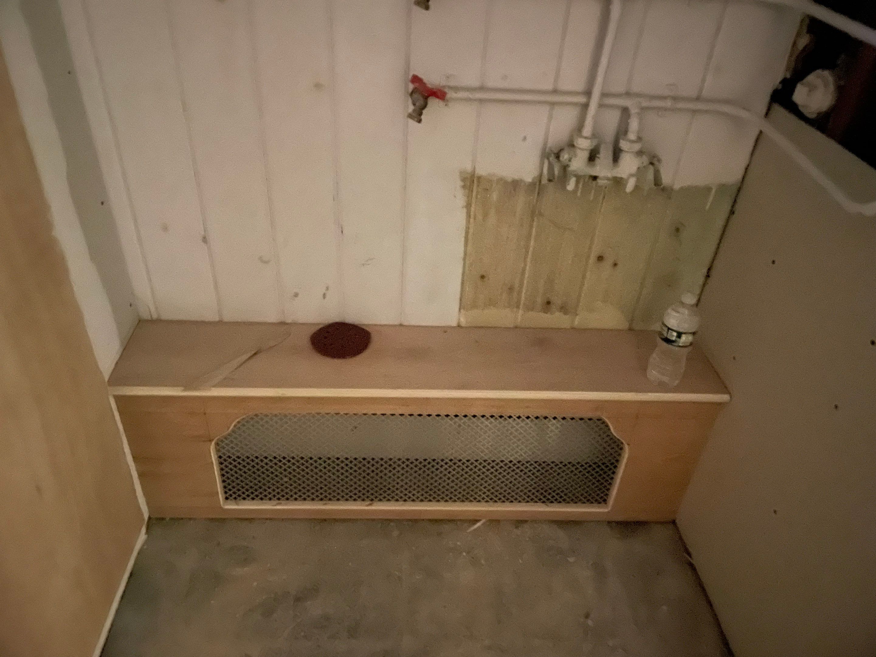 Basement Remodel using Wood by Home Concepts Construction