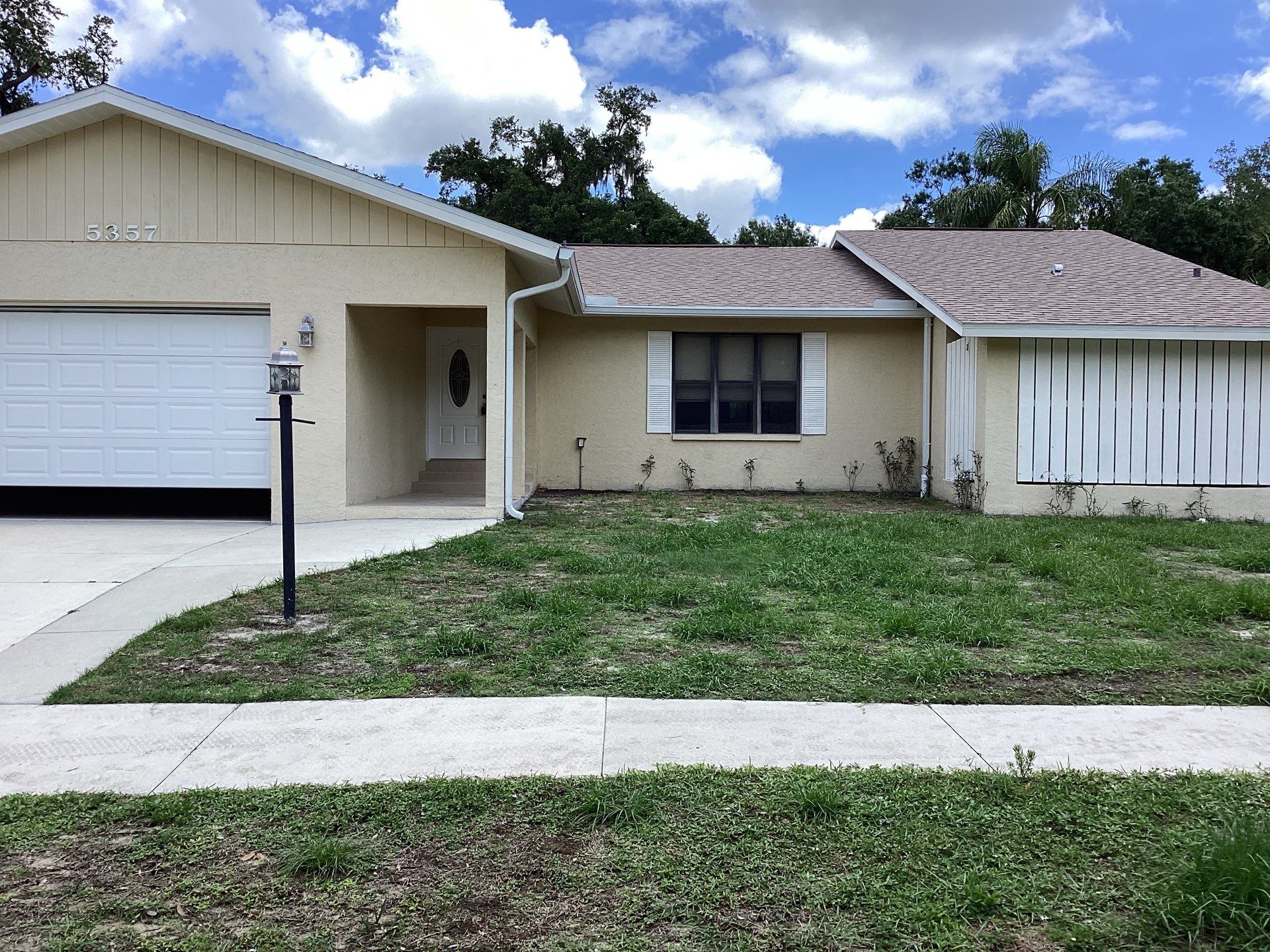 New Soffit and Fascia and White Gutters  by Gutter Professors