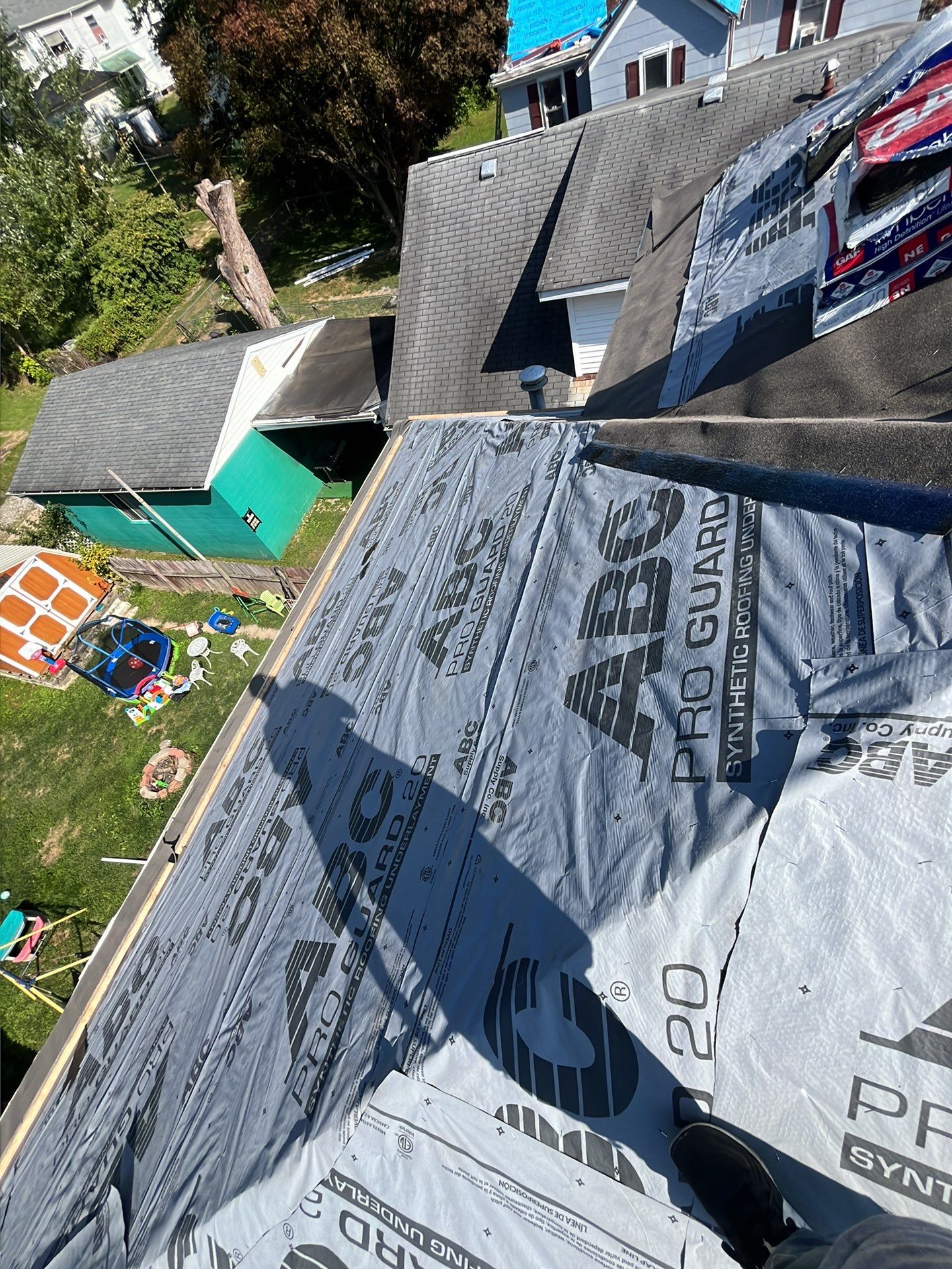 Residential Roofing Installation using Timberline HDZ by Rainstoppers Roofing