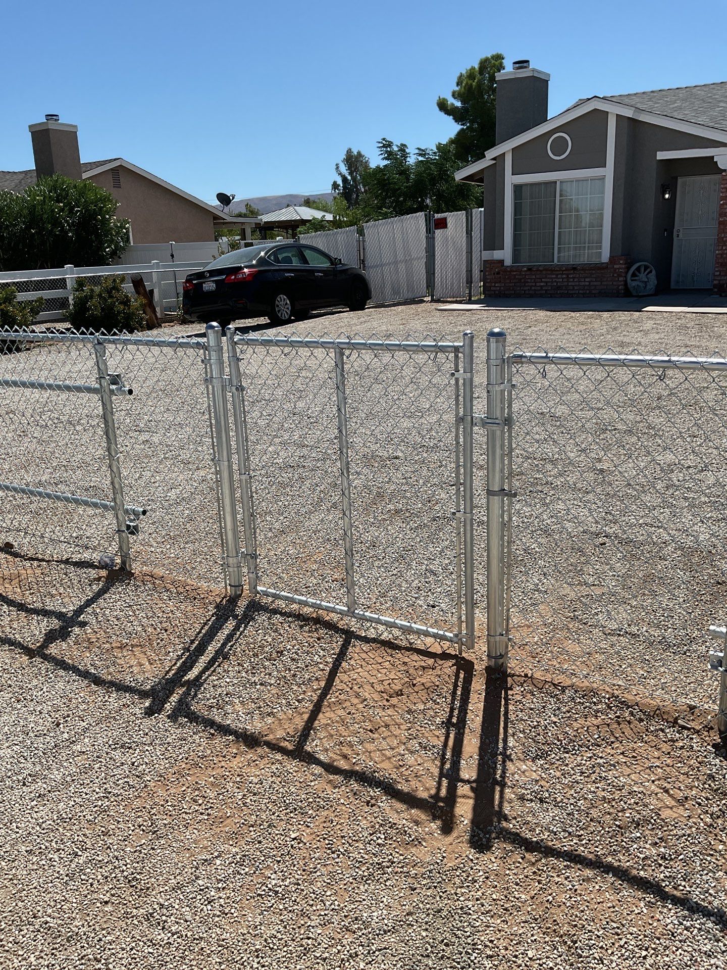4ft Chain-link Fence with Gates by Fence Guys Inc. 