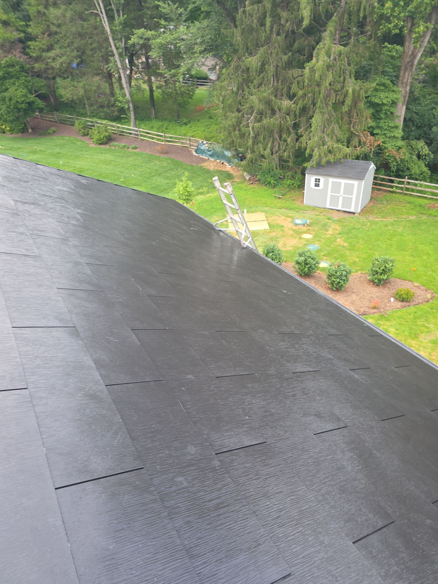 Tesla Solar Roof + Powerwall & SPAN Panel Integration | Fairfax, VA by American Home Contractors