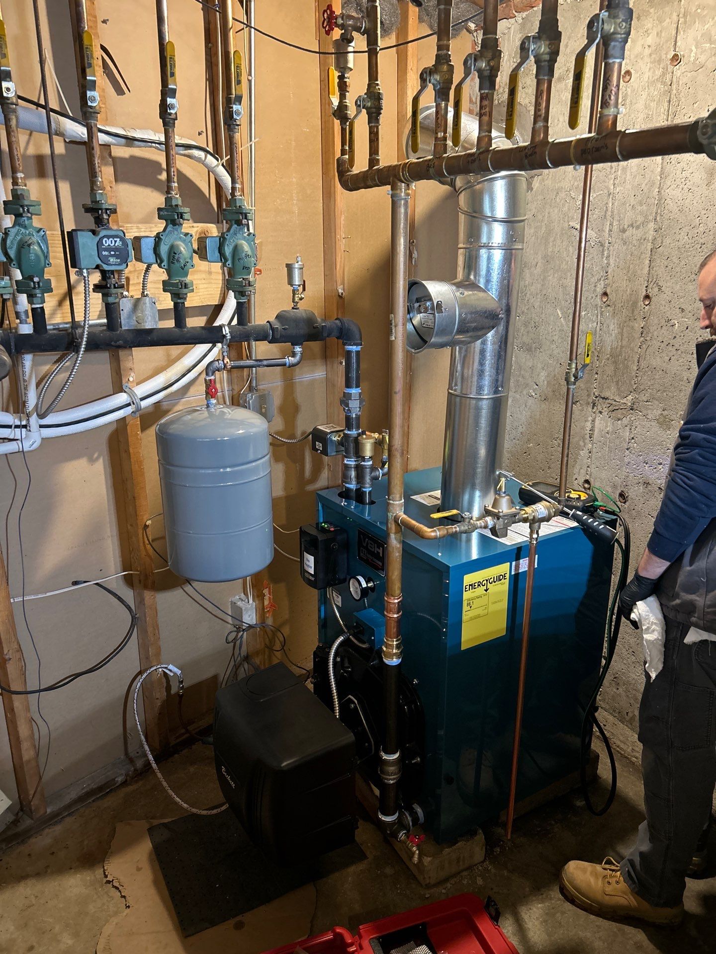 Boiler and Hydronic Heating System Installation in Portsmouth by Ocean State Air Solutions